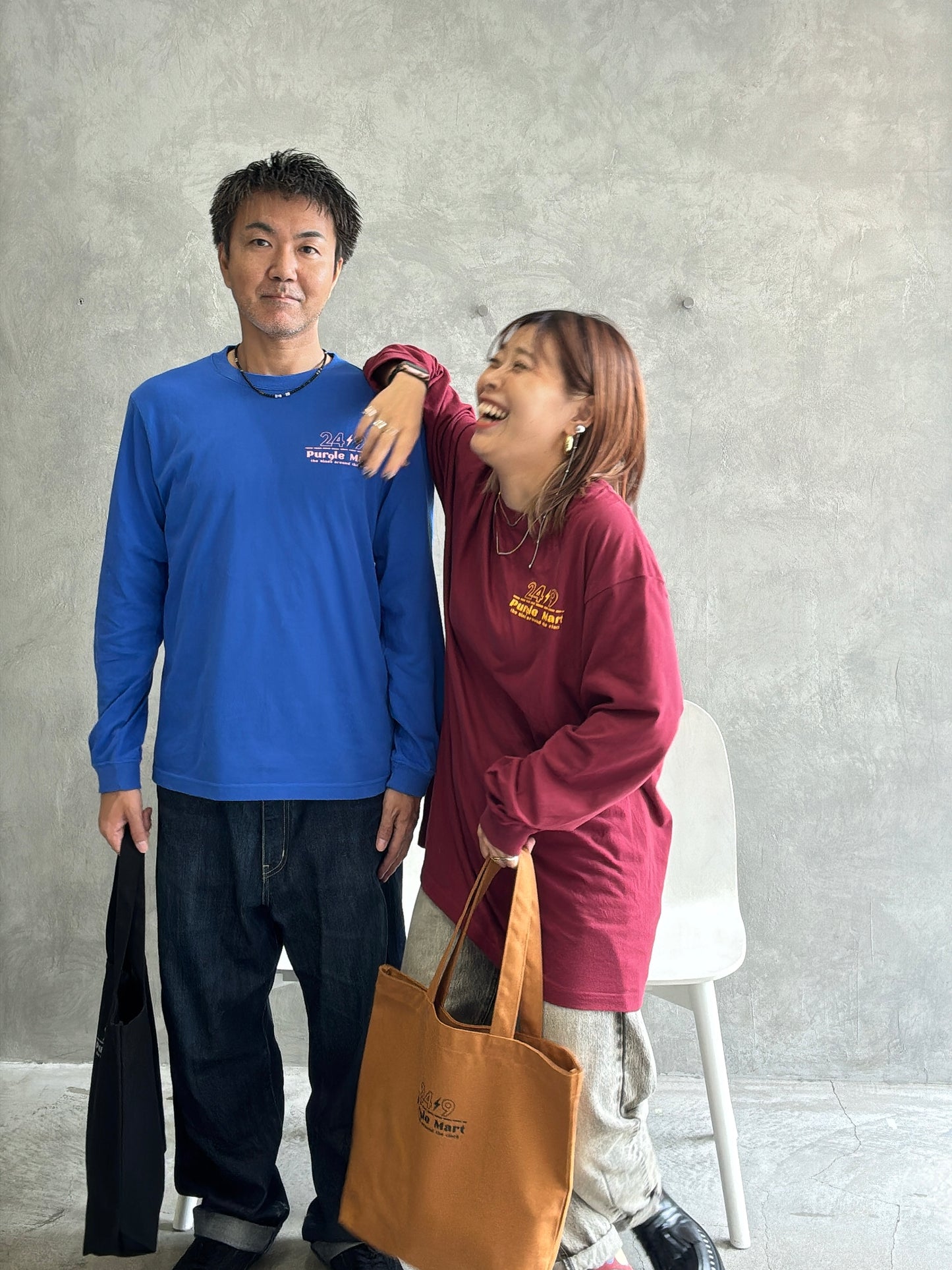 受付終了【予約販売】PURPLE MART⚡︎ロンT／the Nines