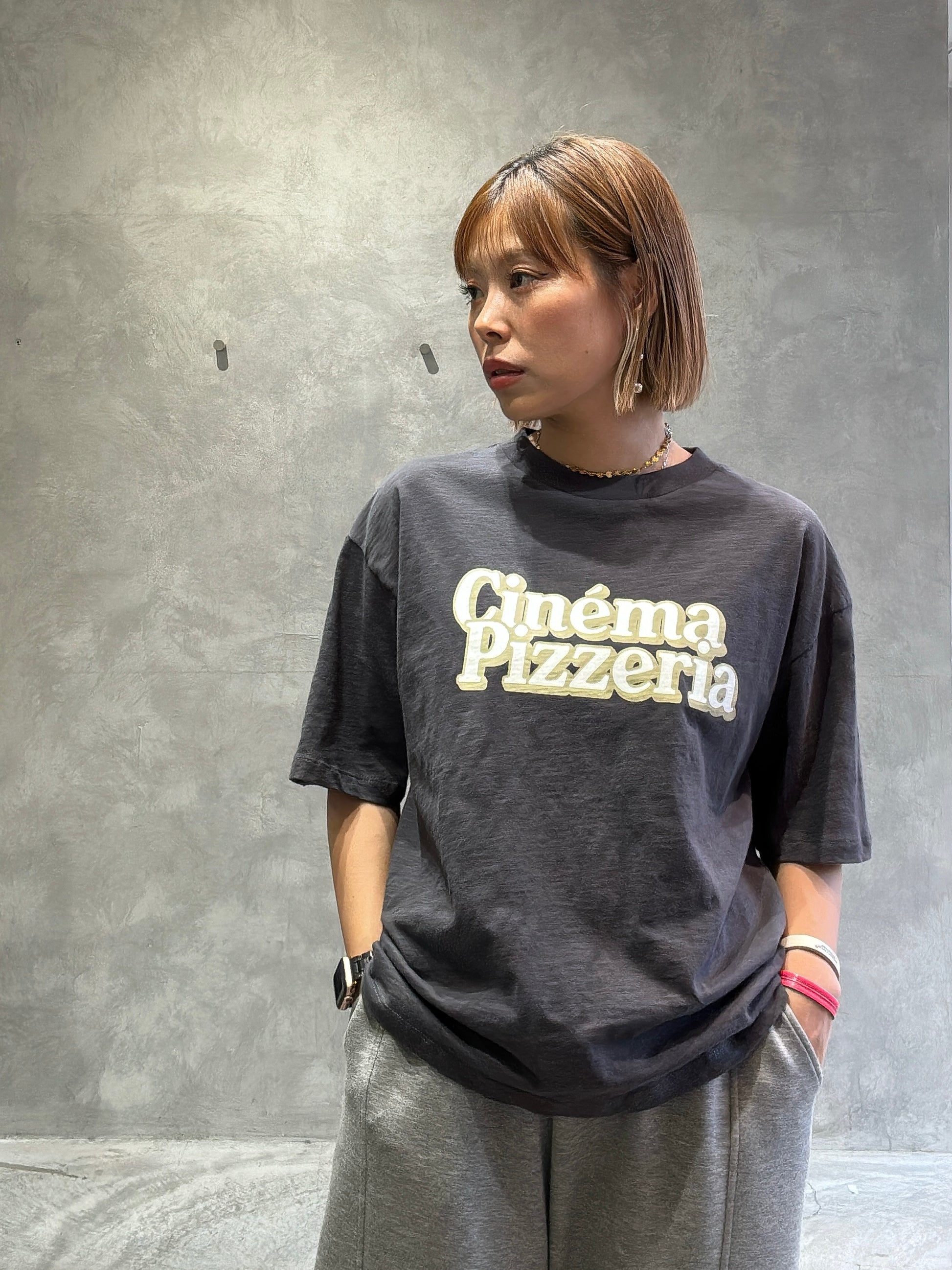 【予約販売】Cinema Pizzeria スラブTシャツ／ING
