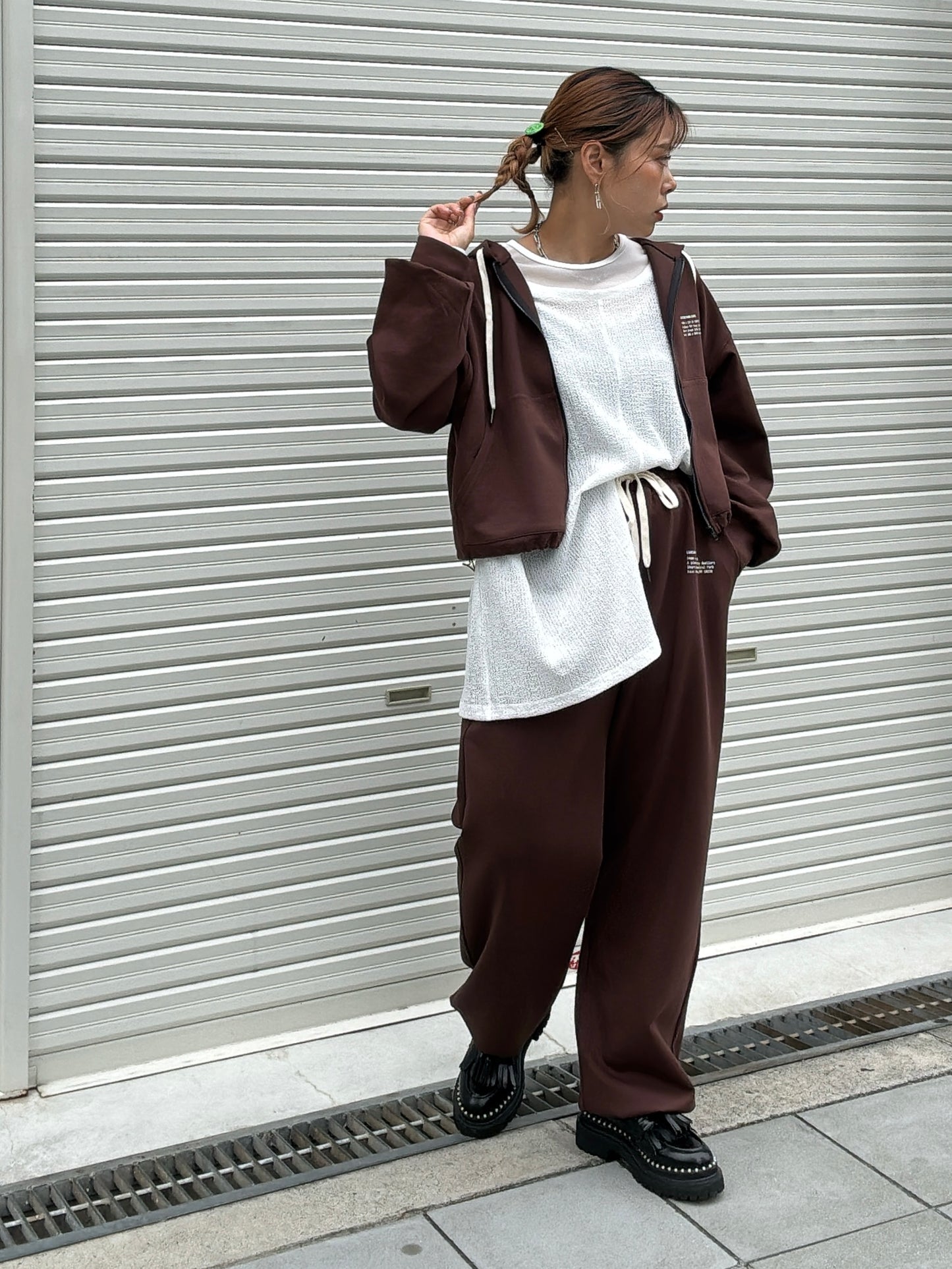 トラックパンツ／Anna Kerry