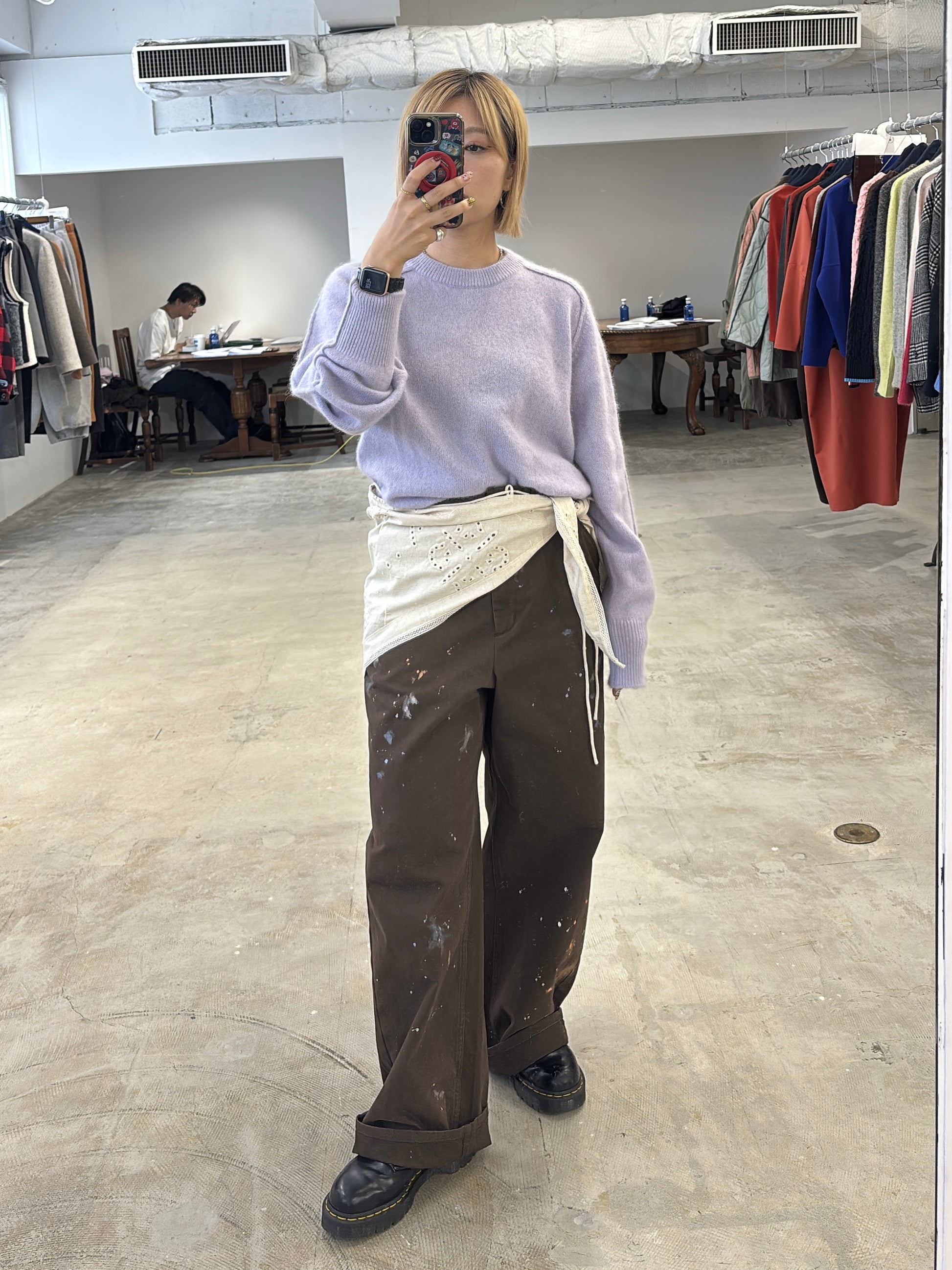 【予約⚡︎販売】カットワーク刺繍キャミソール／8663202／LE MÉLANGE／2026 AW #2