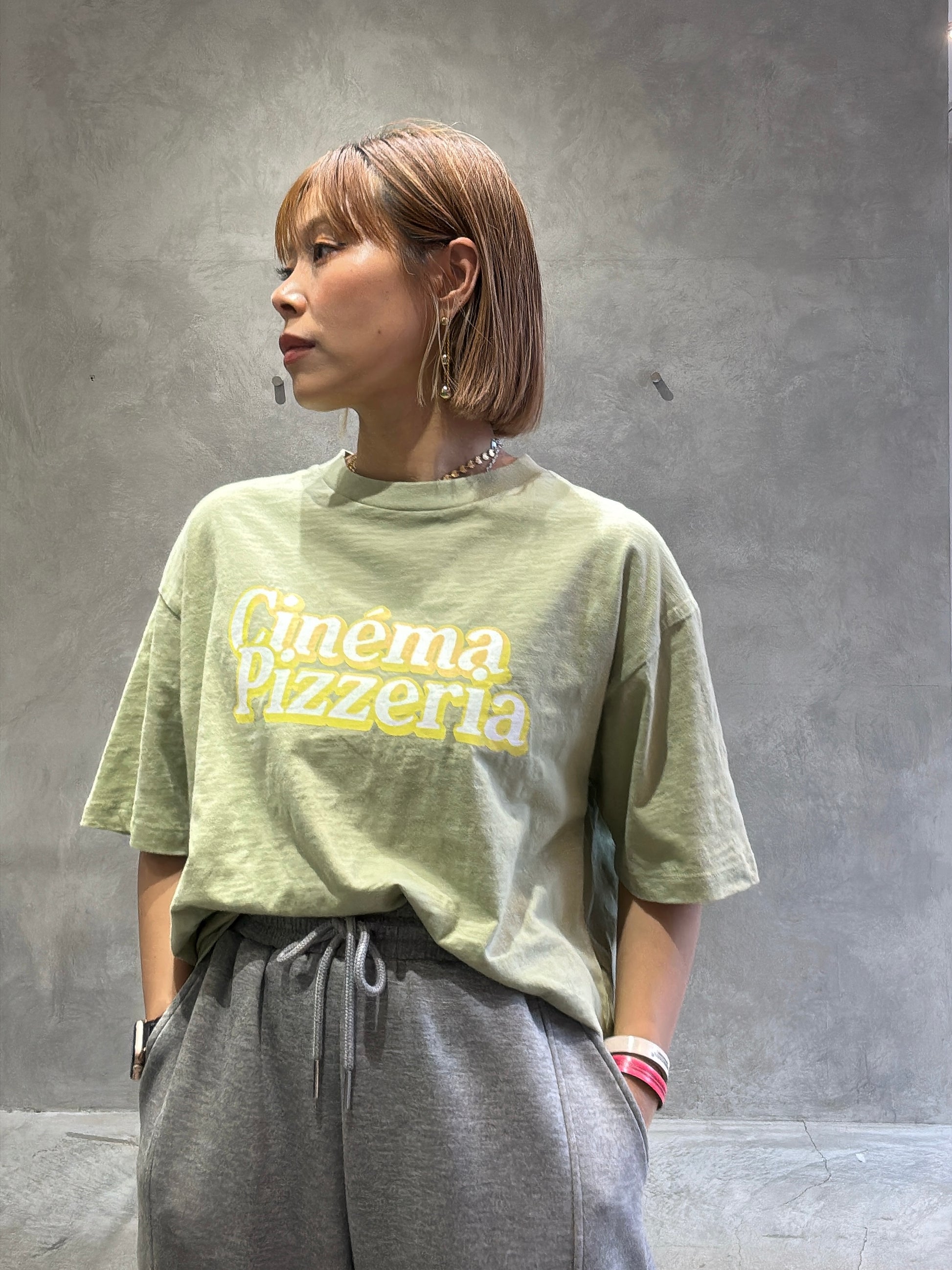 【予約販売】Cinema Pizzeria スラブTシャツ／ING
