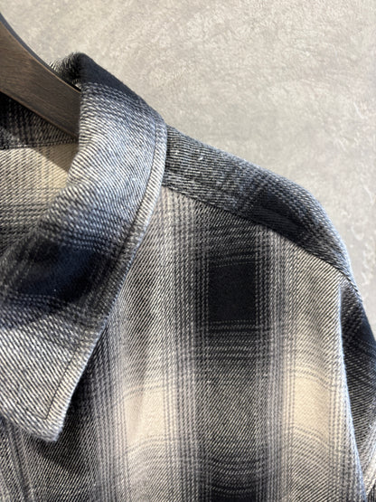 チェックシャツ／Dignite collier