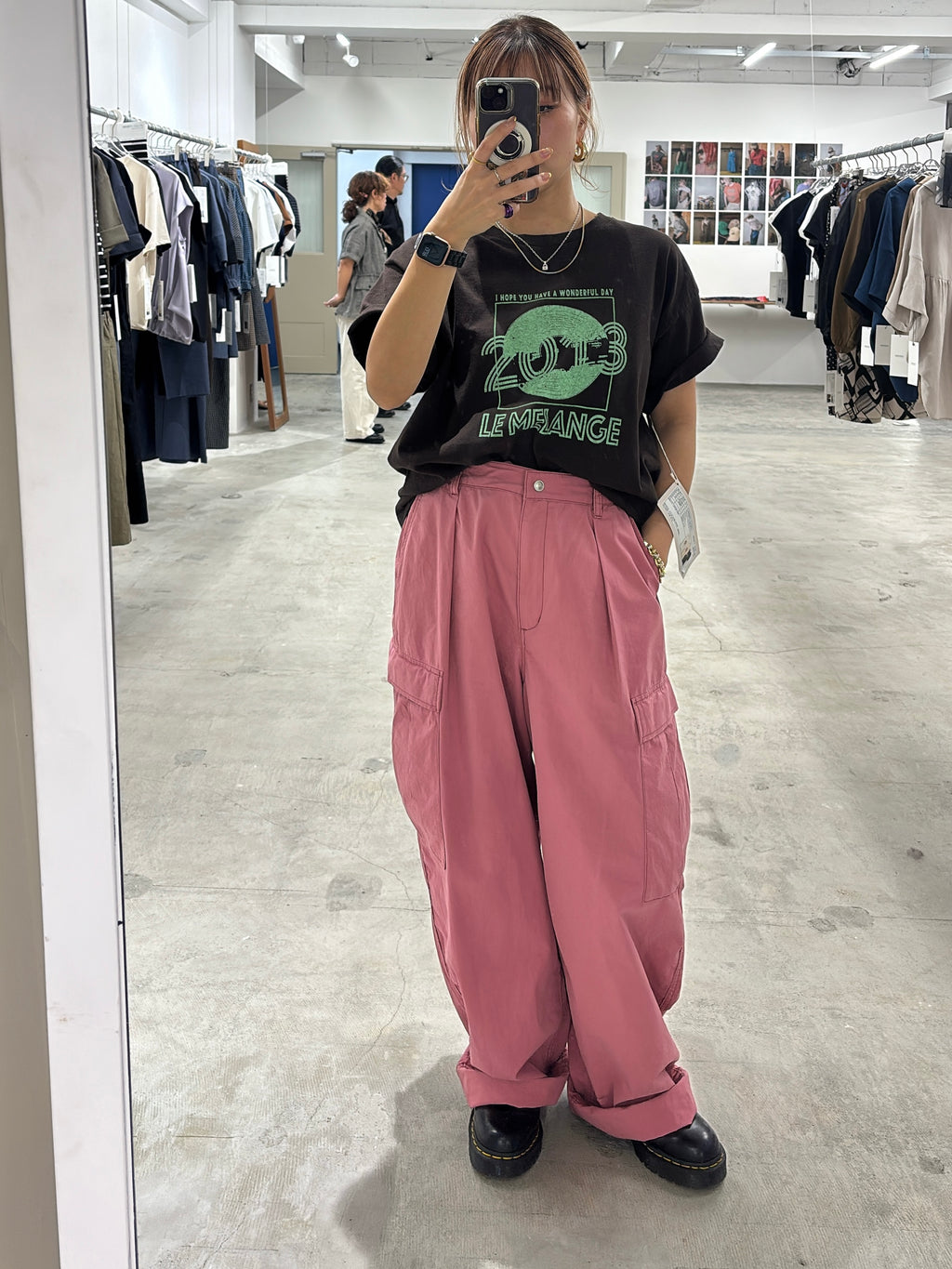 受付終了【予約販売】カーゴパンツ／8623504／LE MÉLANGE／2026 SS#2