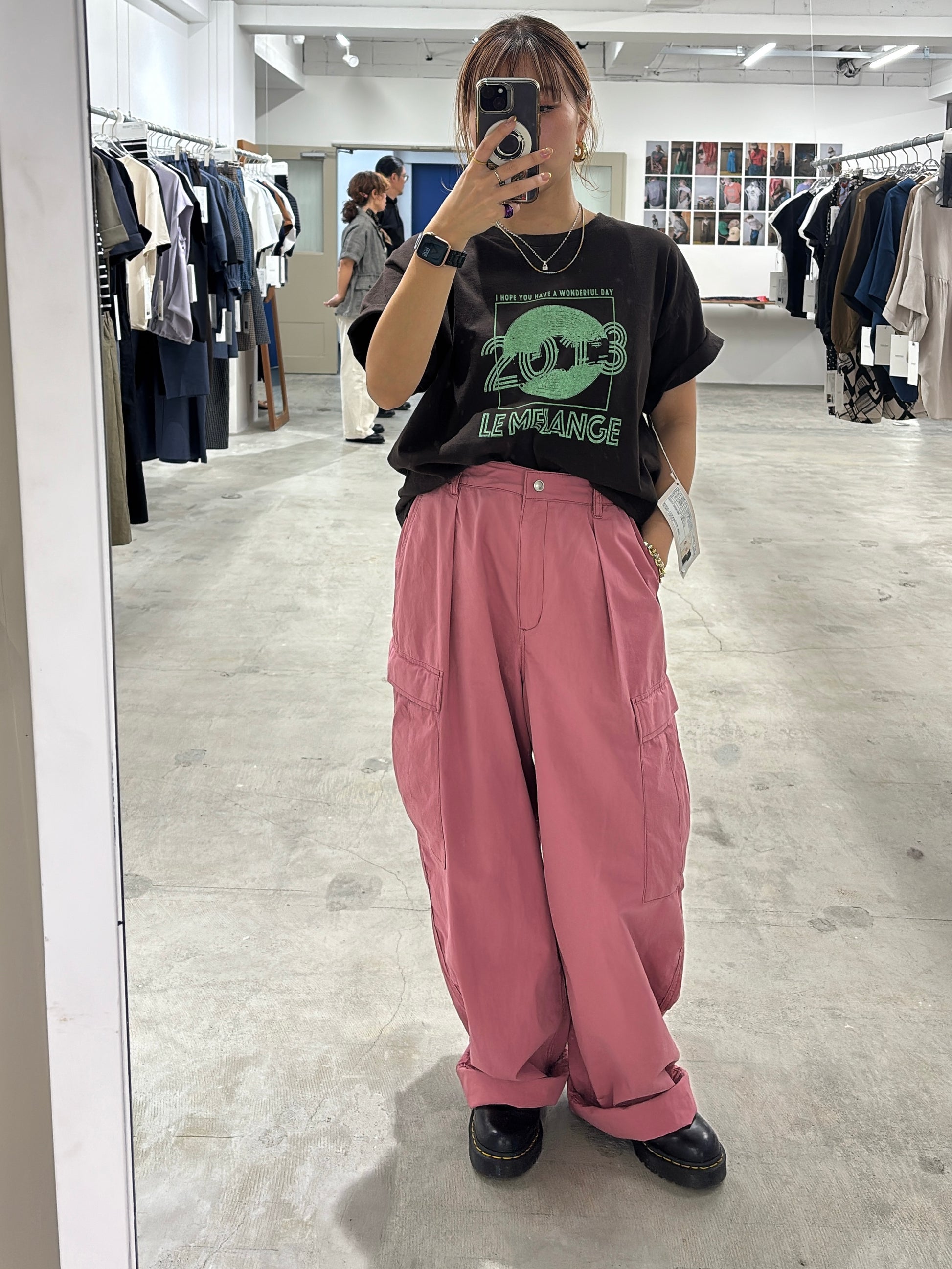 受付終了【予約販売】カーゴパンツ／8623504／LE MÉLANGE／2026 SS#2