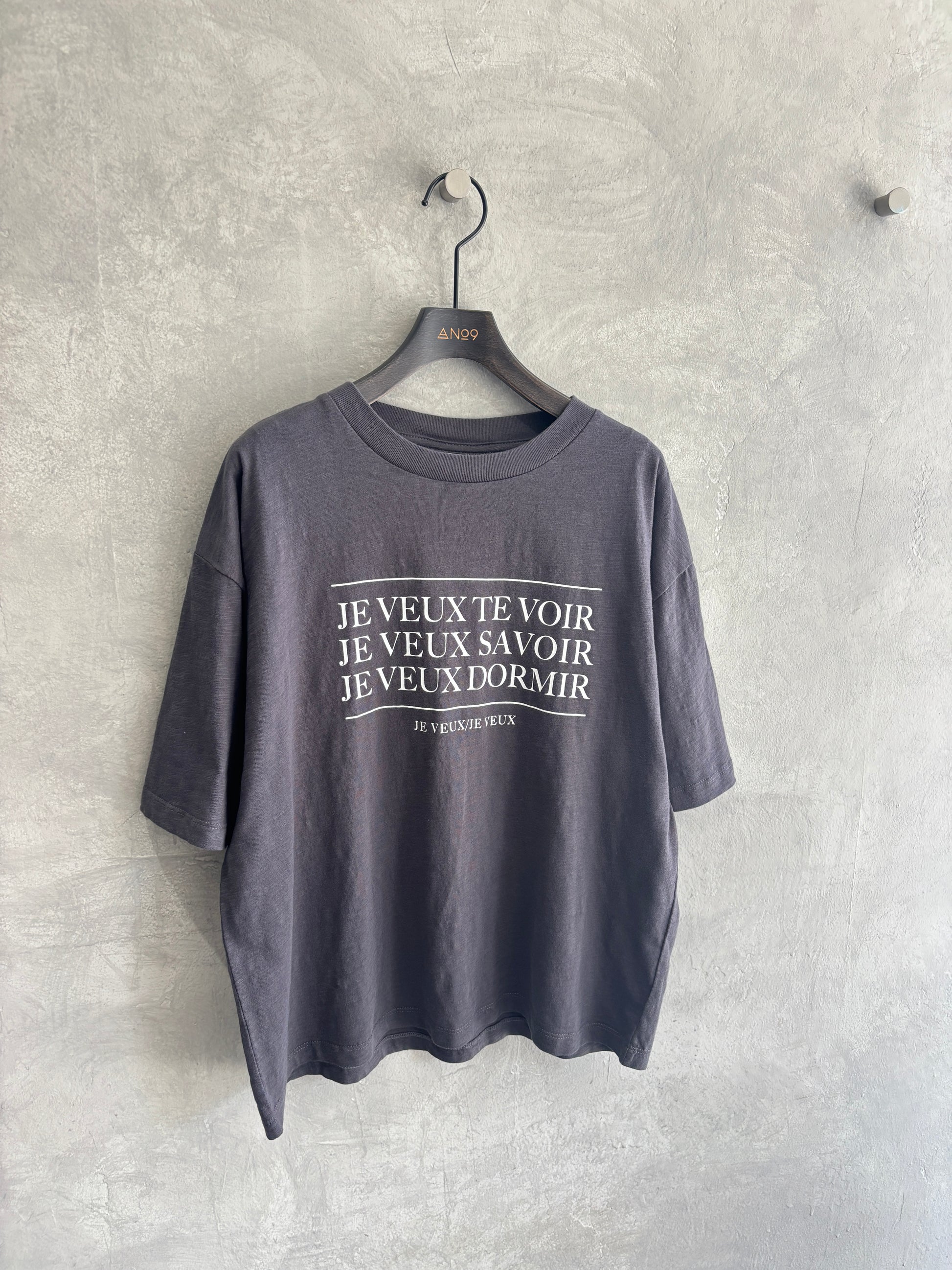 【予約販売】JE VEUX スラブTシャツ／ING