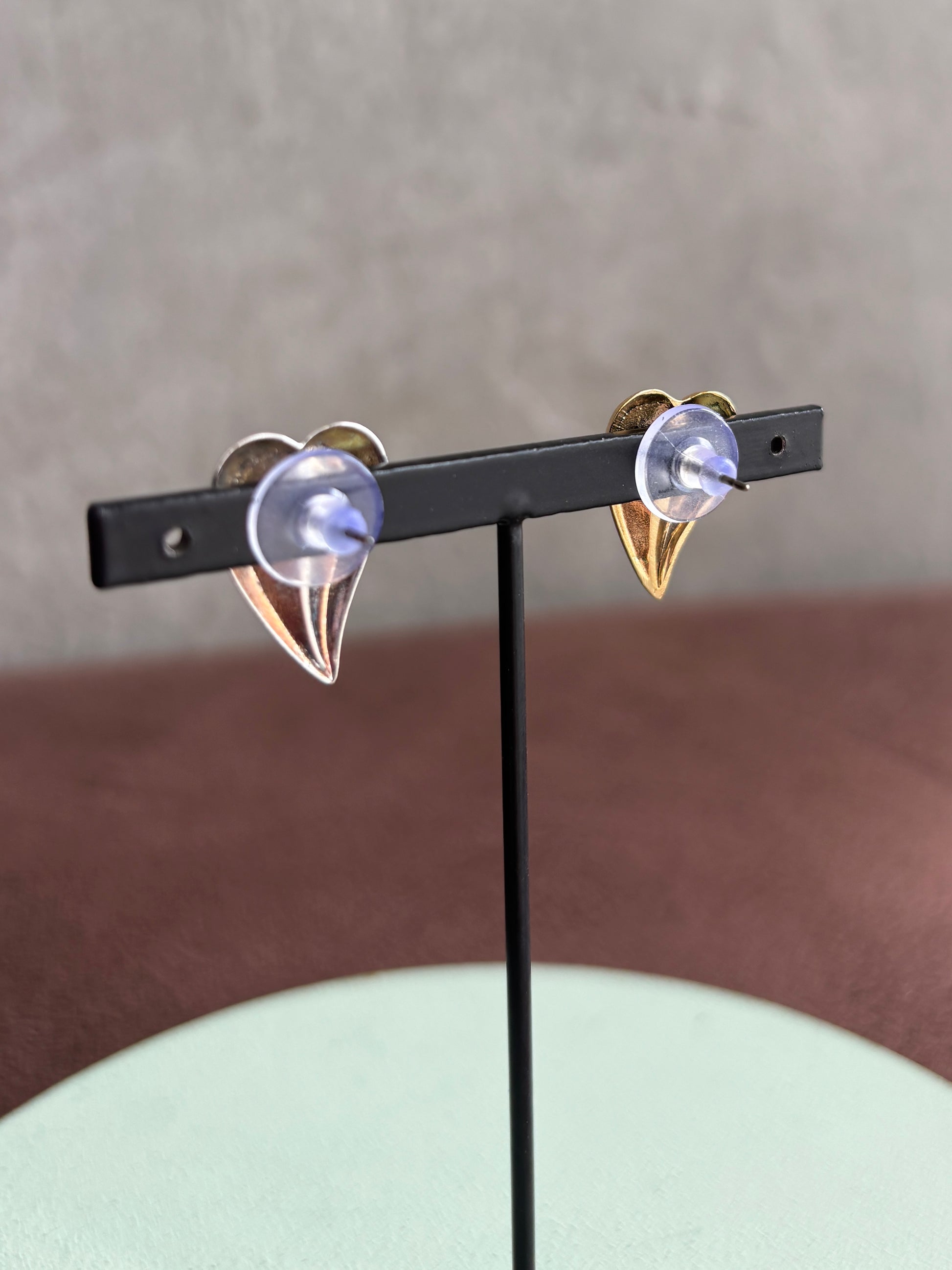 【予約販売】ソリッドハートピアス