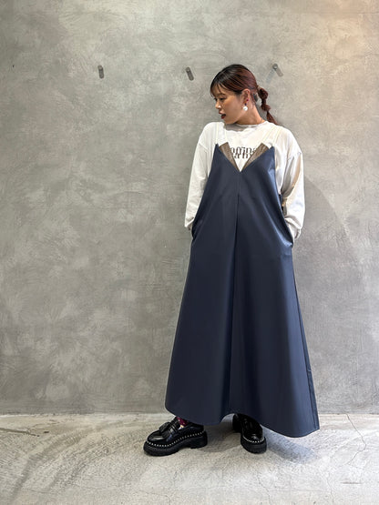 刺繍ロゴカットソー／Anna Kerry