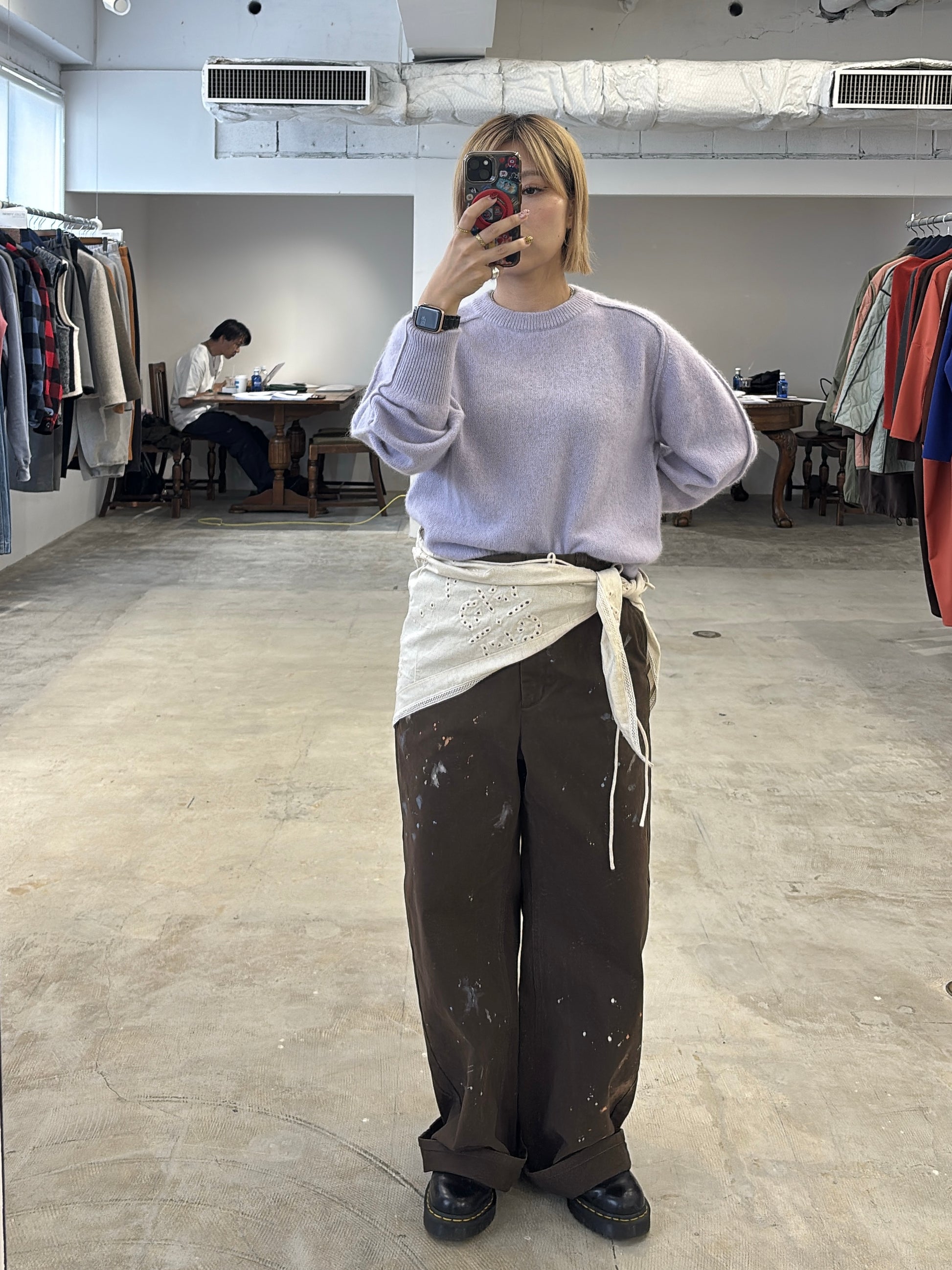 【予約⚡︎販売】カットワーク刺繍キャミソール／8663202／LE MÉLANGE／2026 AW #2