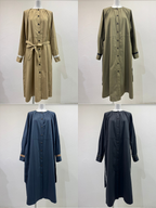 【予約⚡︎販売】シャツコートワンピース／710561／CYAN TOKYO／2027SS #1