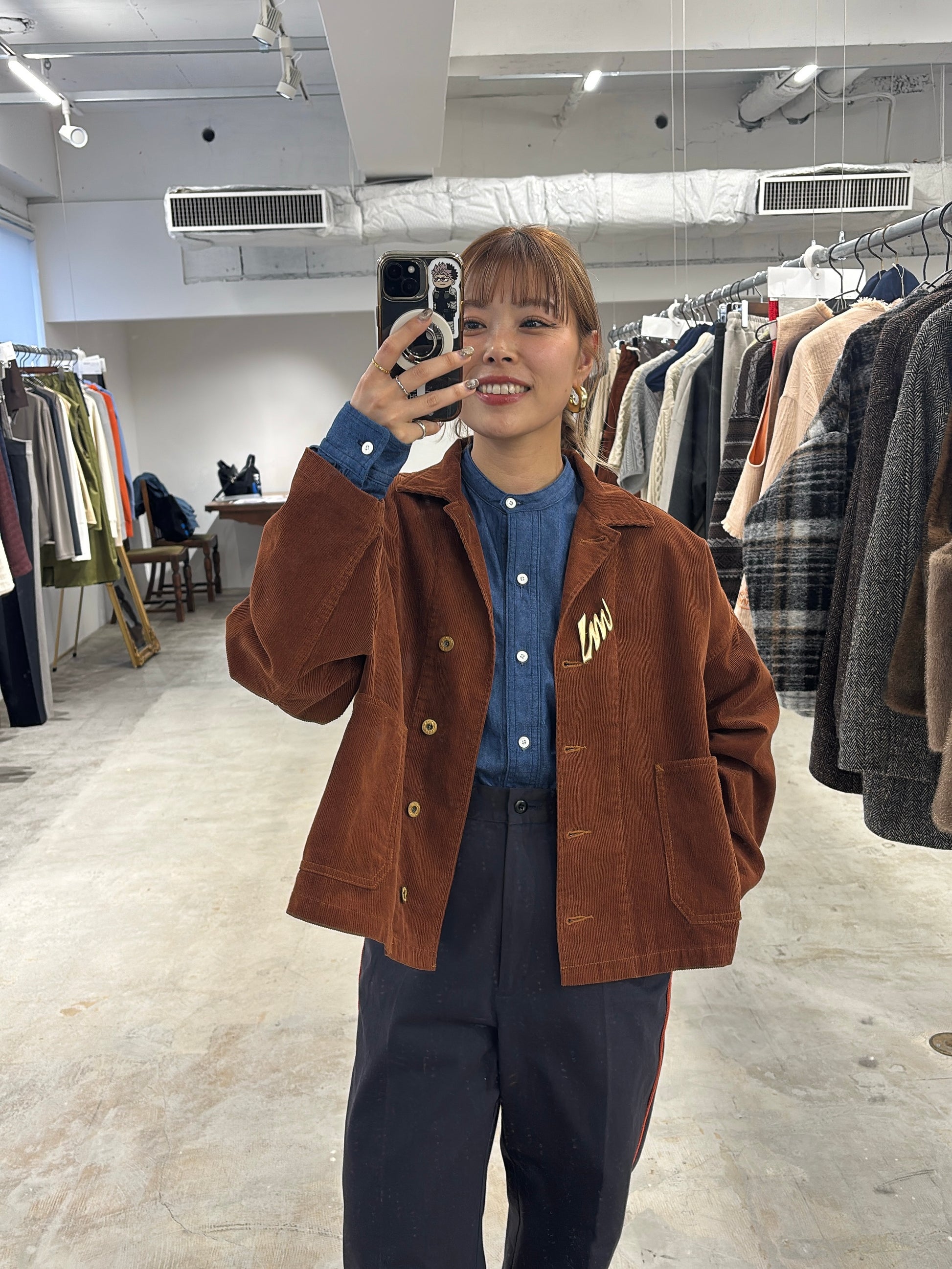 【予約⚡︎販売】コットンコーデュロイカバーオール／#8643803／LE MÉLANGE／2026 AW #1