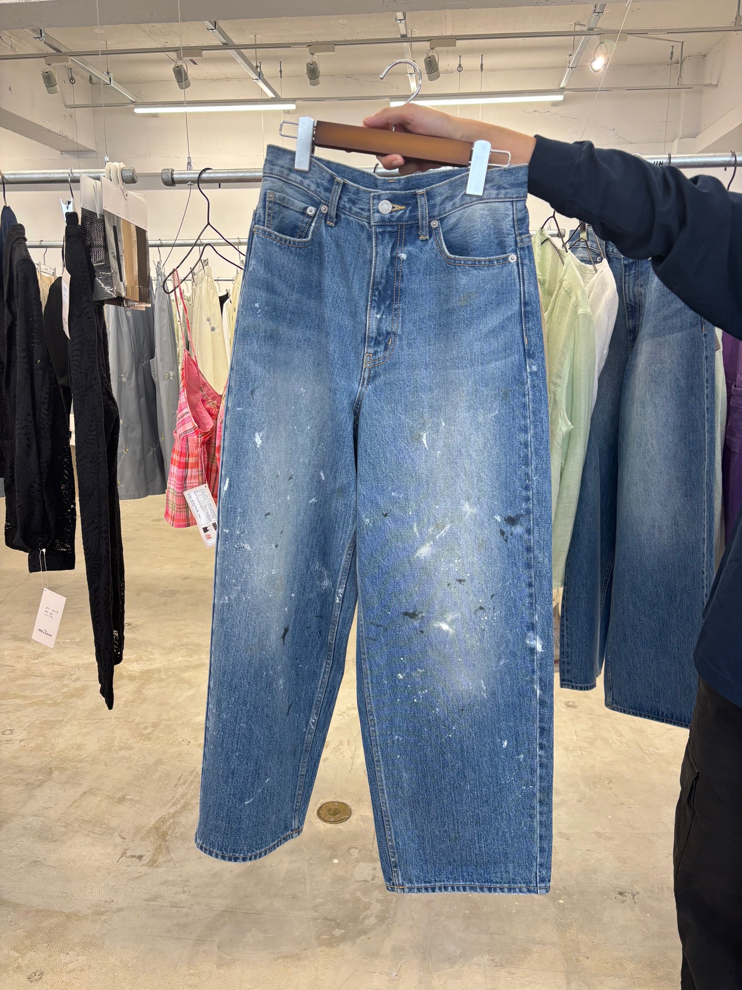 受付終了【予約販売】デニムパンツ／8613502／LE MÉLANGE