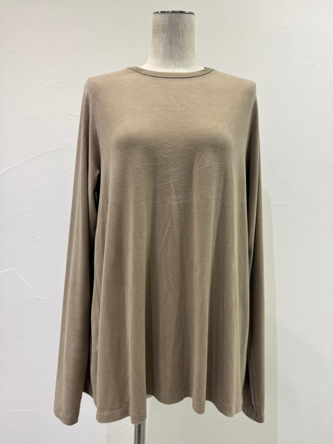 【予約⚡︎販売】バックギャザーワームロングカットソー／604505／CYAN tokyo／2026 AW#1