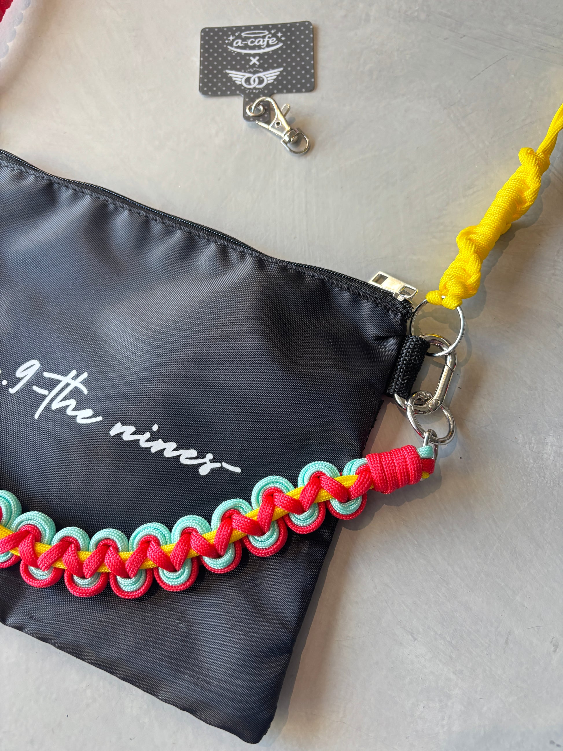 ⭐︎コラボ【予約販売】サコッシュ SET／パラコードショルダー+サコッシュ／受注生産