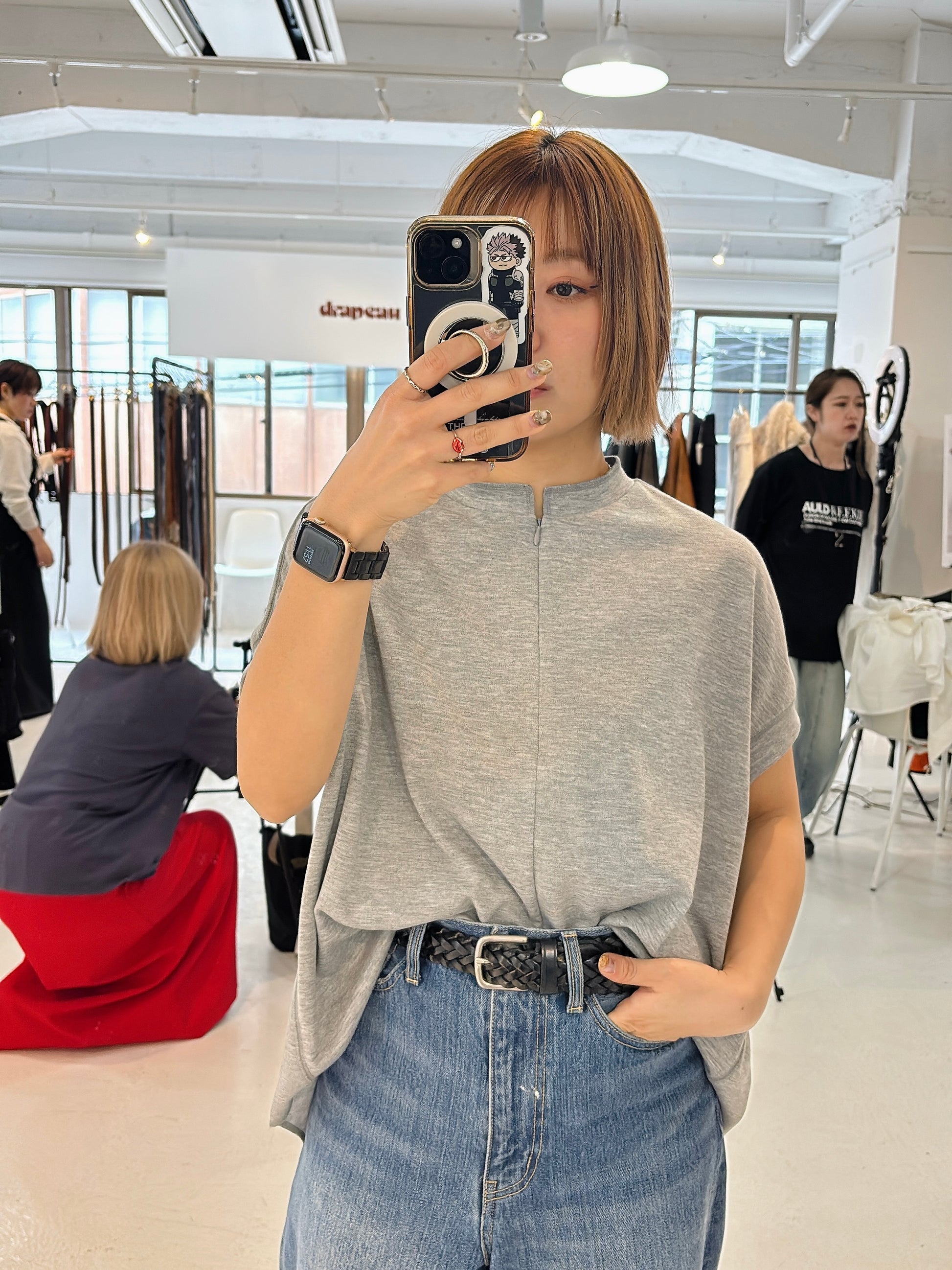 【予約⚡︎販売】フロントジップカットソー／MG CT-26104-A／MARGAUX VINTAGE／2026 AW＃1