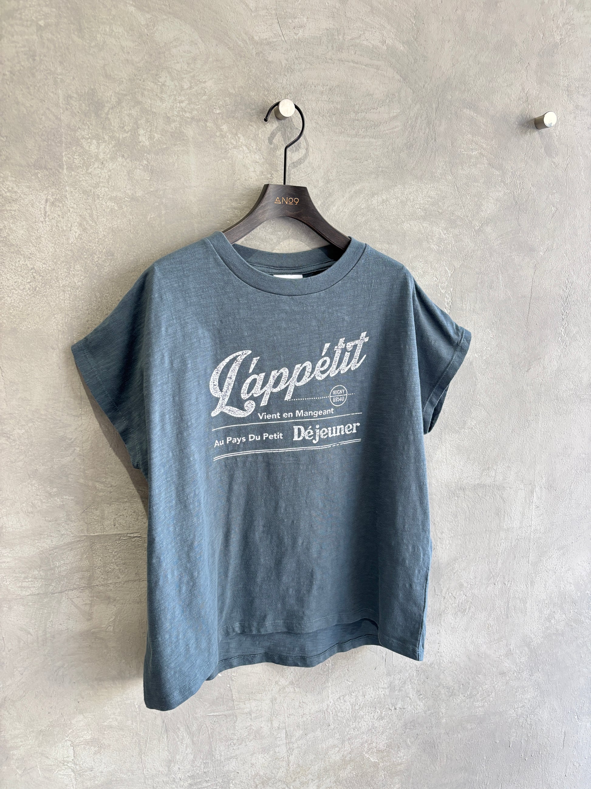 【予約販売】LappetitゆるフレンチスラブTシャツ／ING