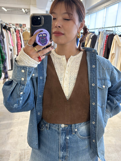 受付終了【予約販売】ダンガリーシャツ／8613202・8613201／LE MÉLANGE