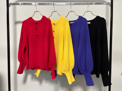 【予約⚡︎販売】ヘンリーニットPO／MG KN-26145-A／MARGAUX VINTAGE／2026 AW＃2