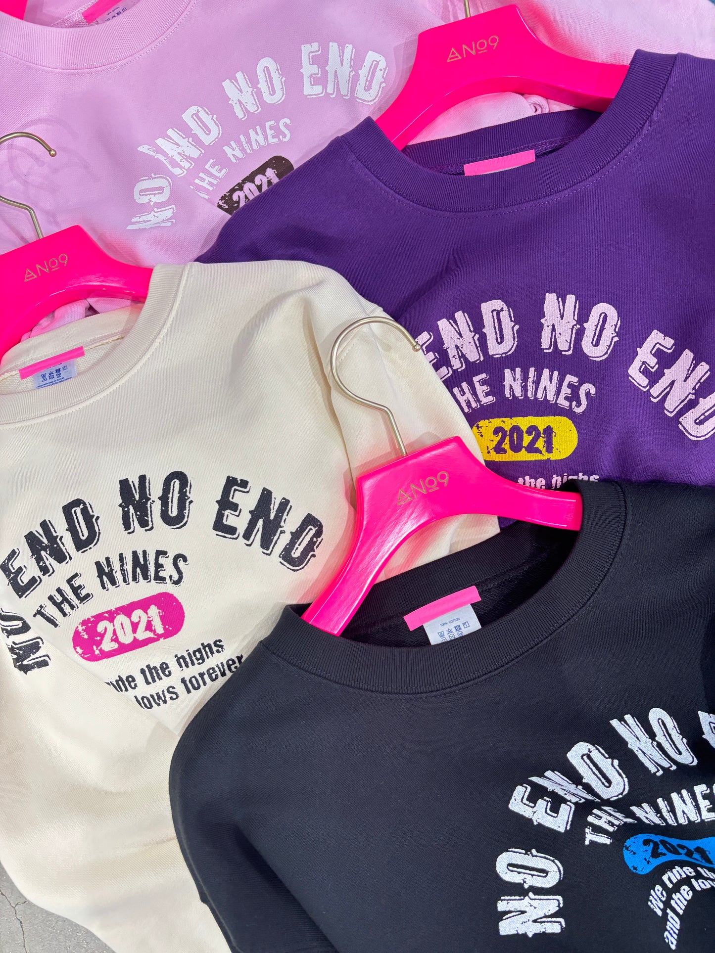 受付終了【予約販売】カレッジデザインスウェット／the Nines