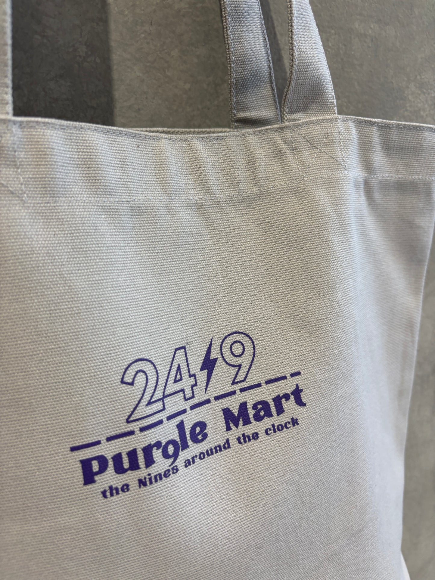 受付終了【予約販売】PURPLE MART⚡︎キャンバストートーバッグ／the Nines