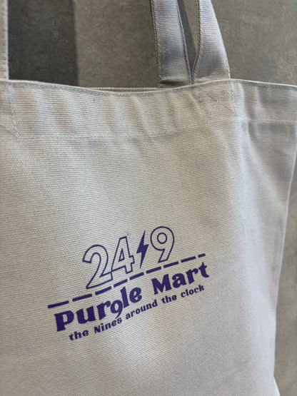 受付終了【予約販売】PURPLE MART⚡︎キャンバストートーバッグ／the Nines