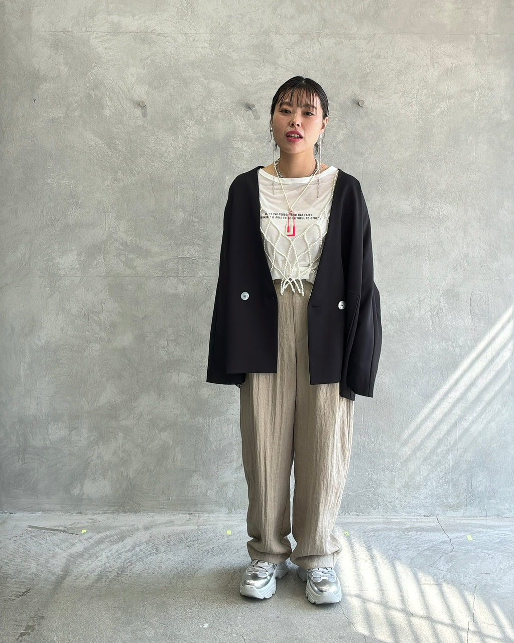 ★ゆったりドルマンジャケット／Anna Kerry