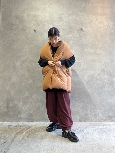 【再入荷】タックポケットジャージジョガーパンツ／CYAN TOKYO