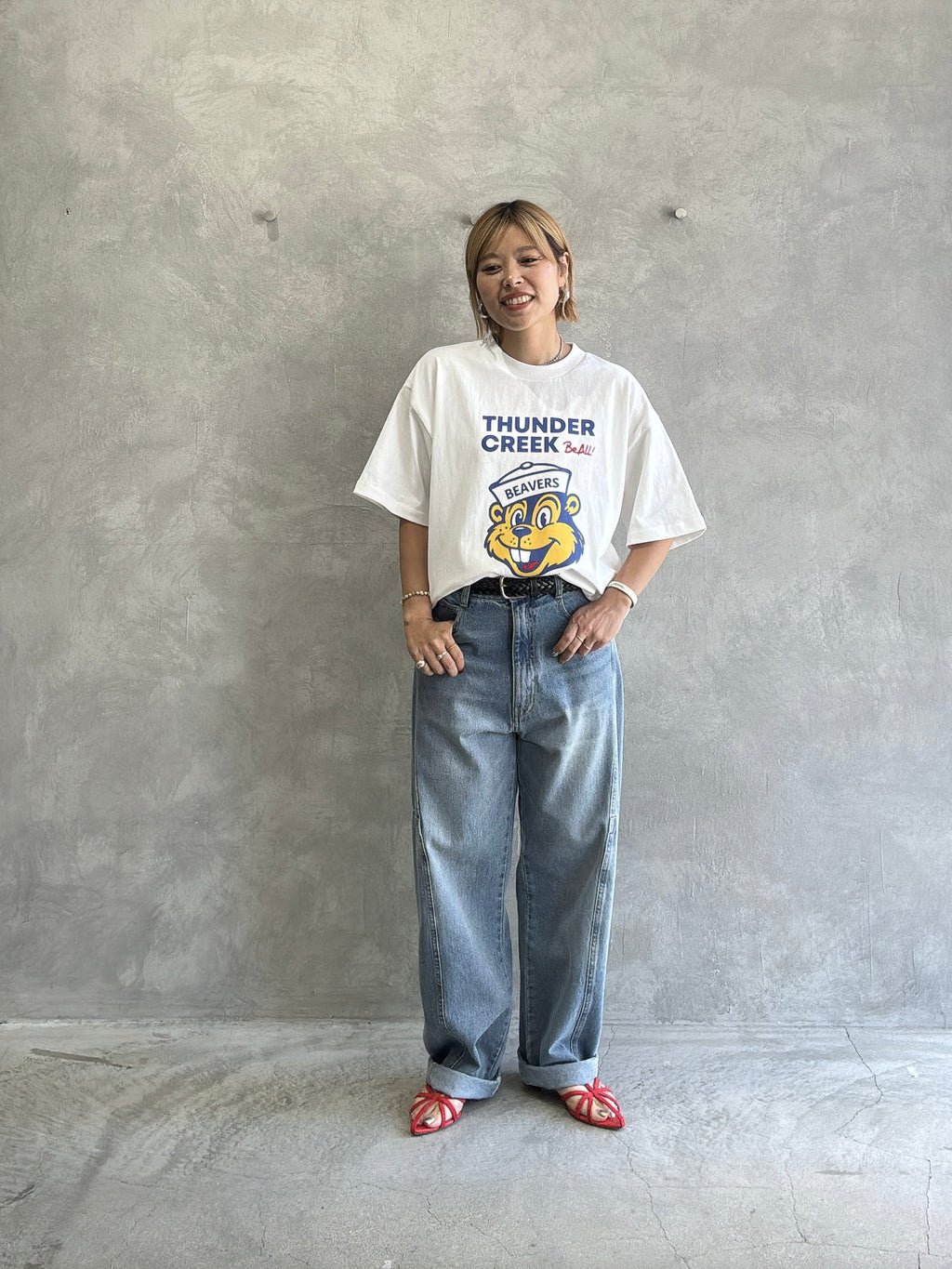受付終了【予約販売】men'sサイズ／THUNDER CREEK Tシャツ／ING