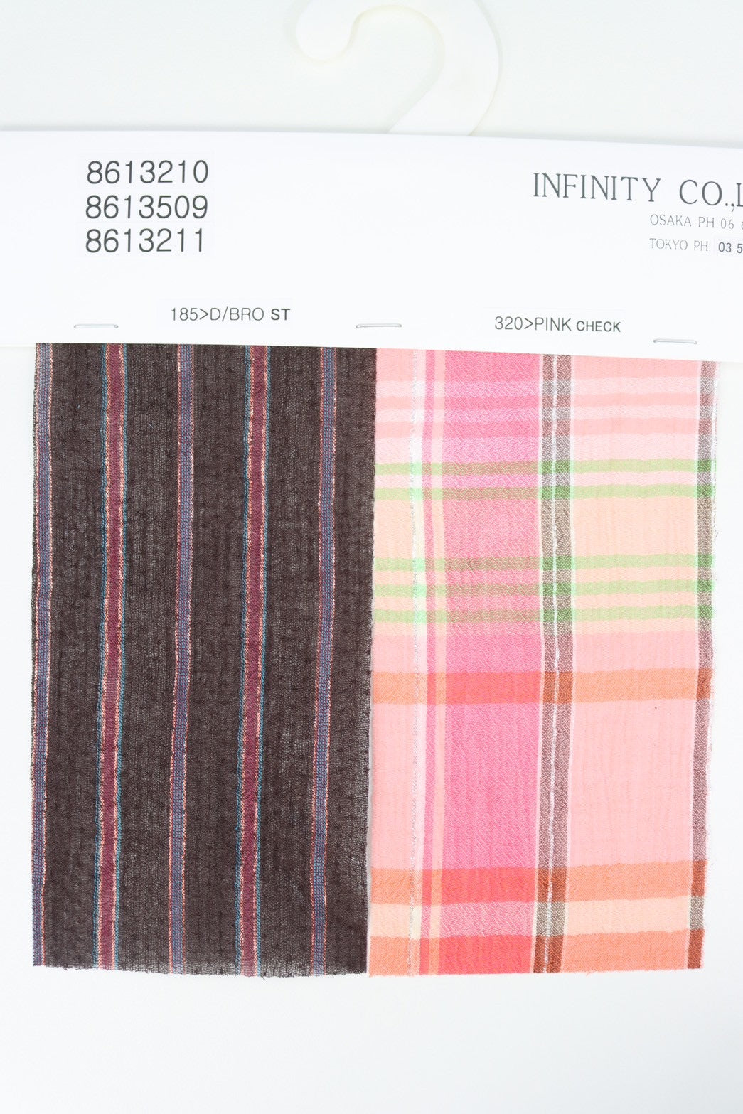 受付終了【予約販売】ストライプ柄・チェック柄キャミソール／8613210／LE MÉLANGE