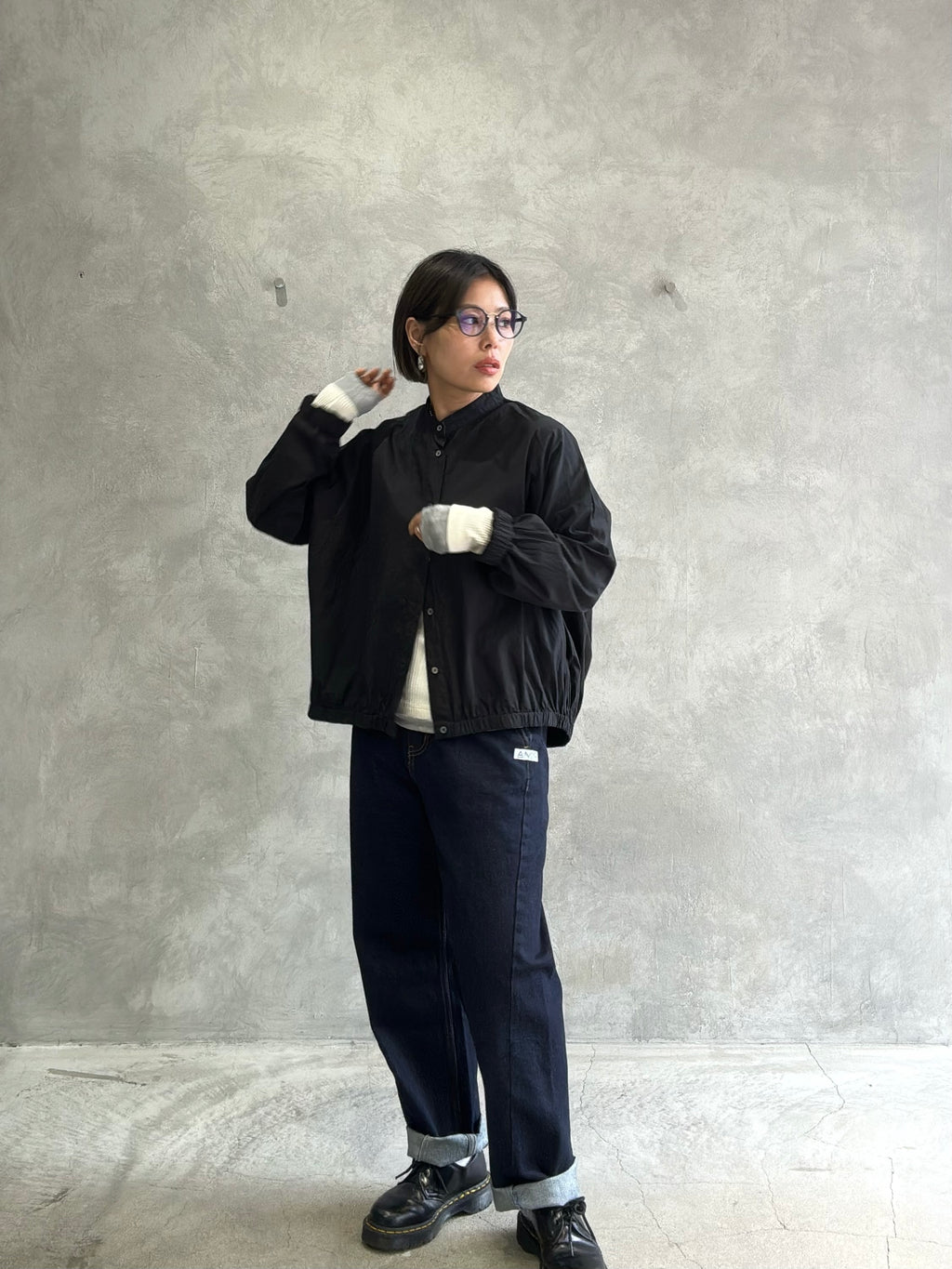 【予約販売】裾ギャザーシャツ／le vent souffle