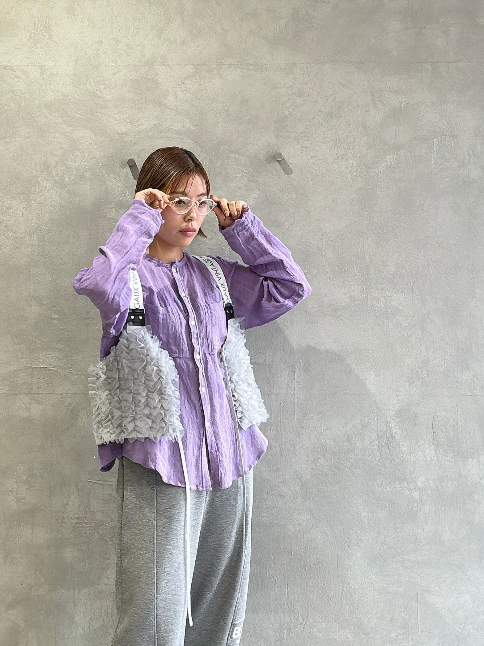 フリルショートビスチェ／AC-26060-S／MARGAUX VINTAGE／2026 SS#2