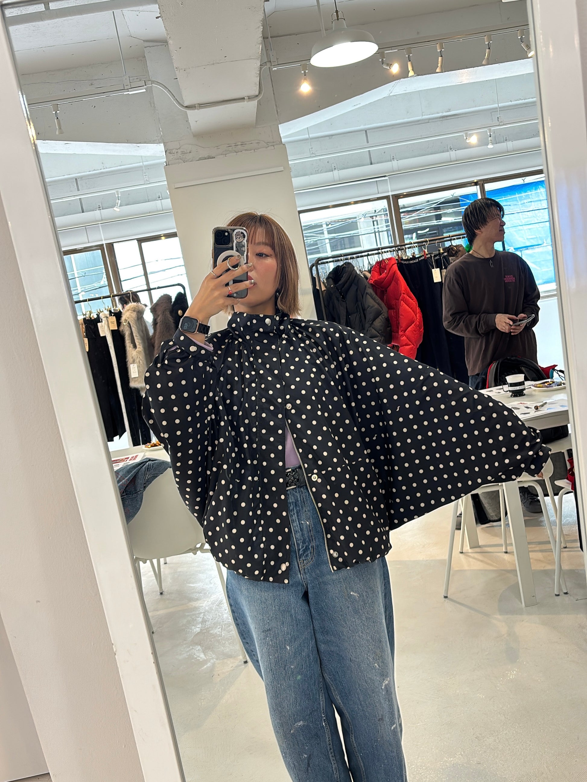 【予約⚡︎販売】ドットブルゾン／MG JK-26096-A／MARGAUX VINTAGE／2026 AW＃1