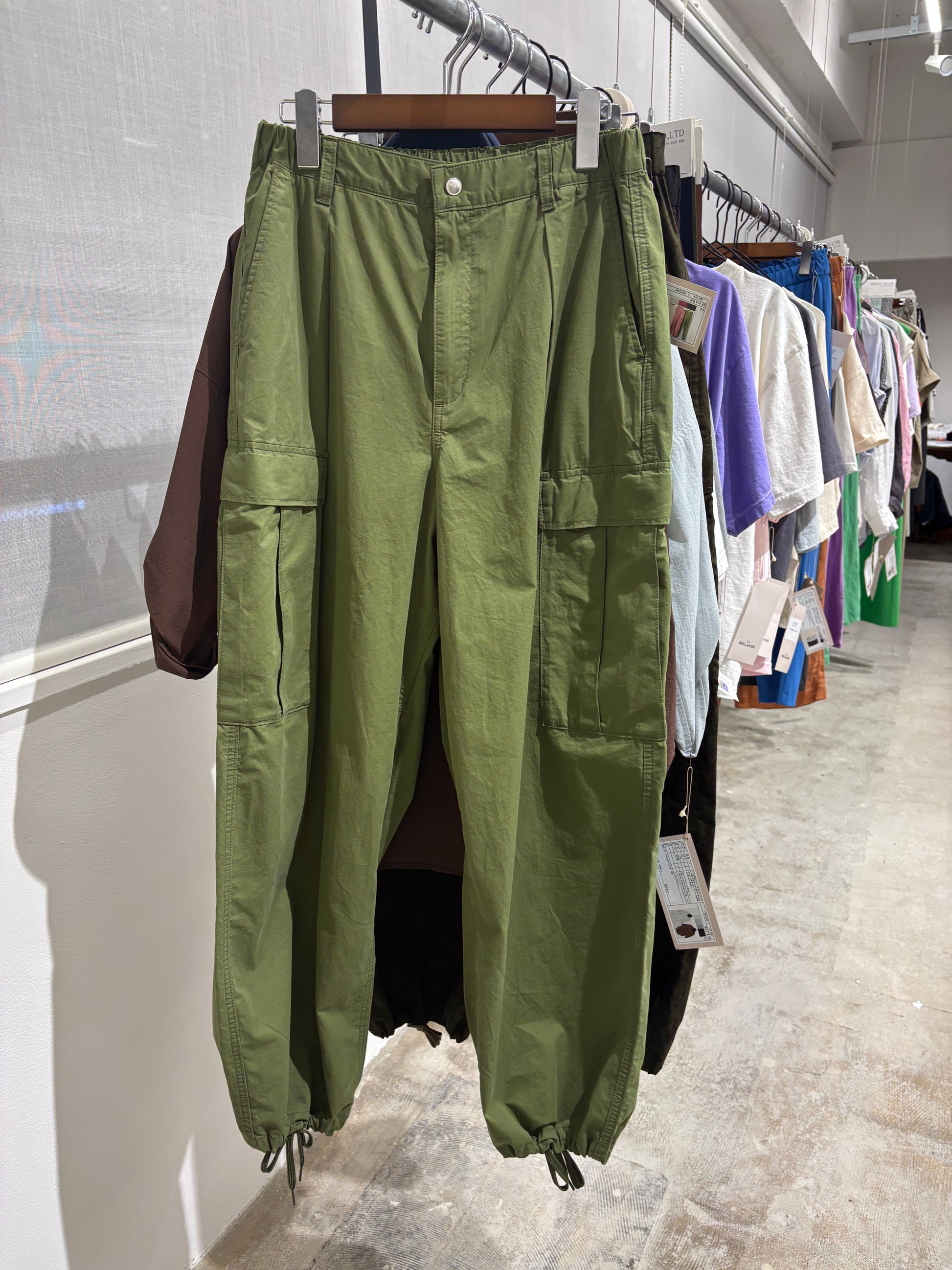 受付終了【予約販売】カーゴパンツ／8623504／LE MÉLANGE／2026 SS#2