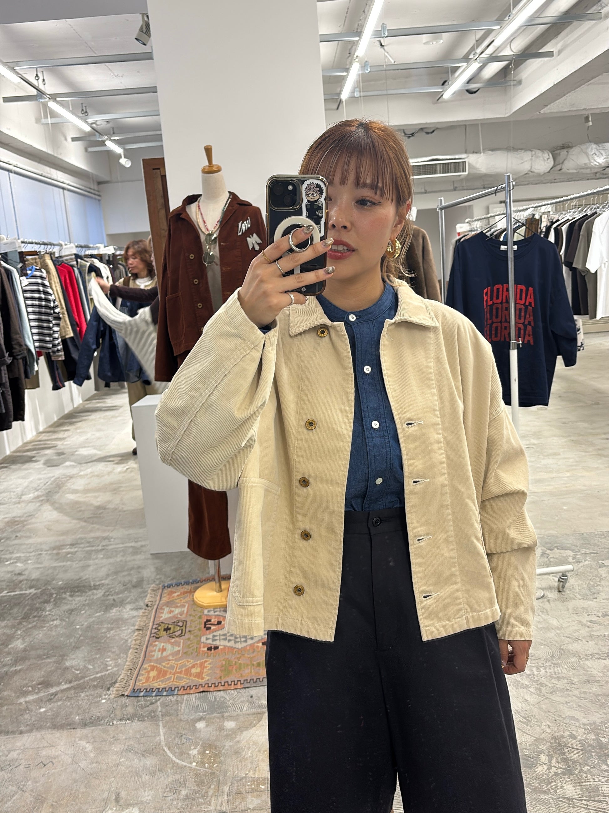 【予約⚡︎販売】コットンコーデュロイカバーオール／#8643803／LE MÉLANGE／2026 AW #1