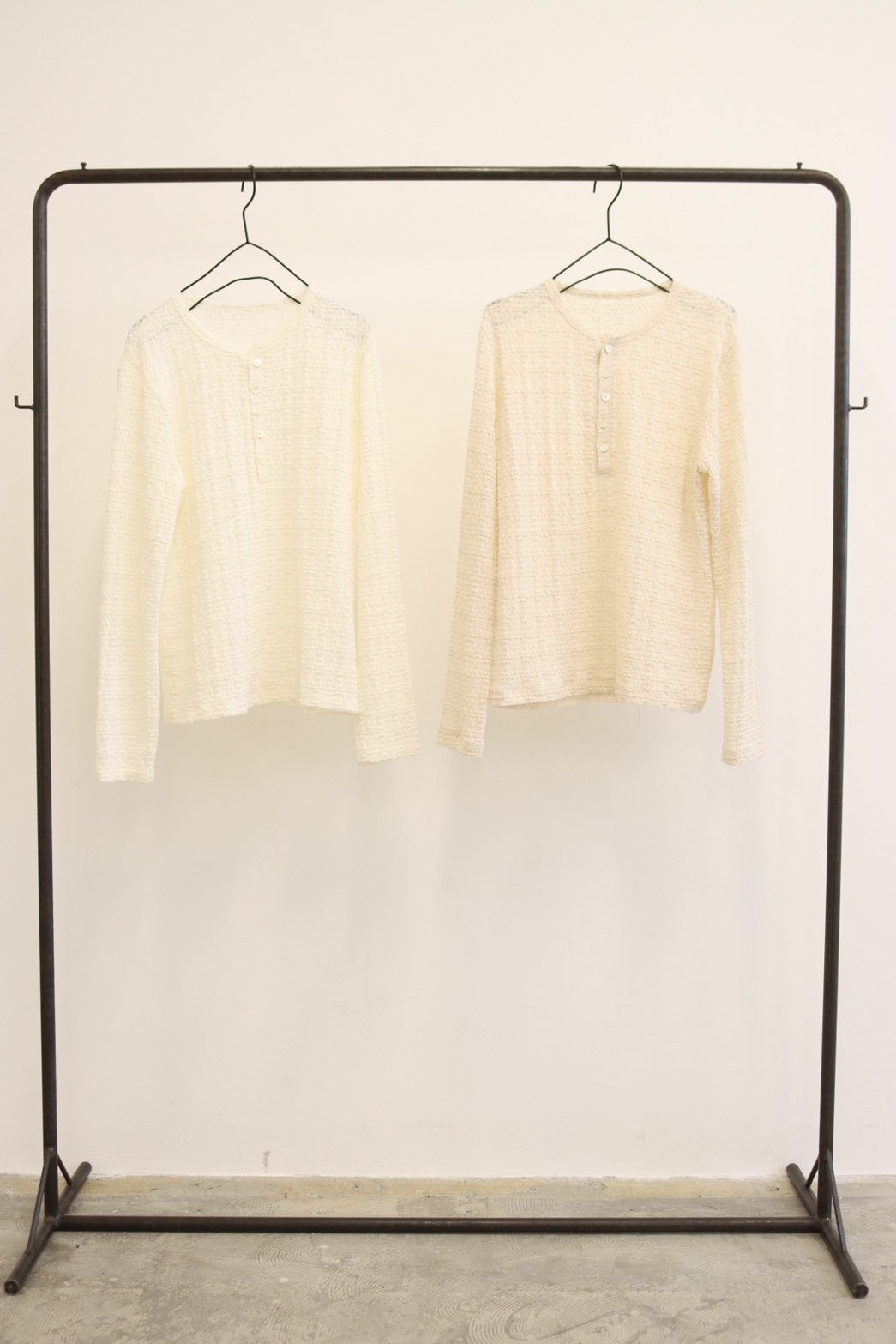 受付終了【予約販売】ヘンリーネックカットソー／8611002／LE MÉLANGE