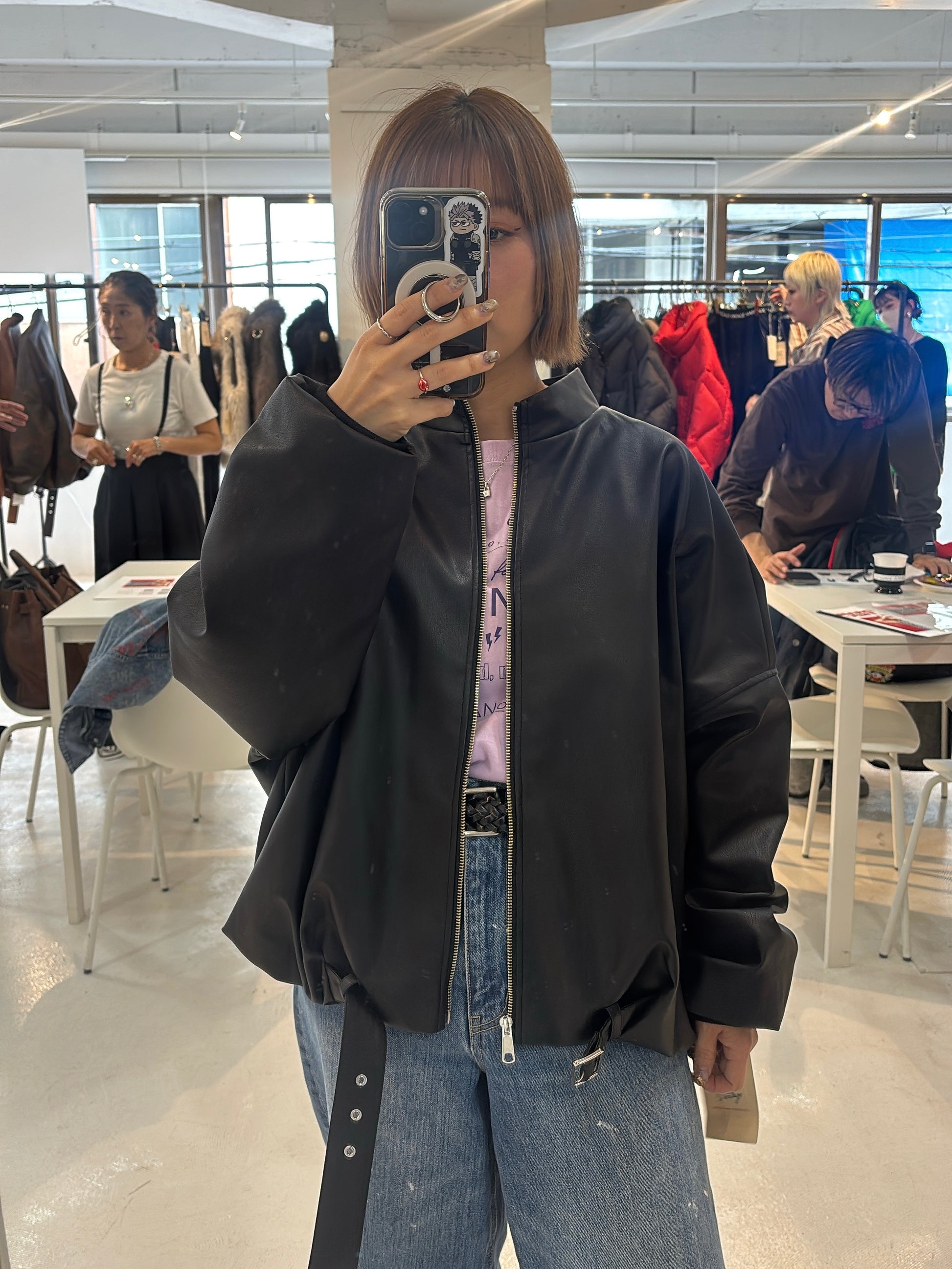 【予約⚡︎販売】レザーライダース／MG JK-26081-A／MARGAUX VINTAGE／2026 AW＃1