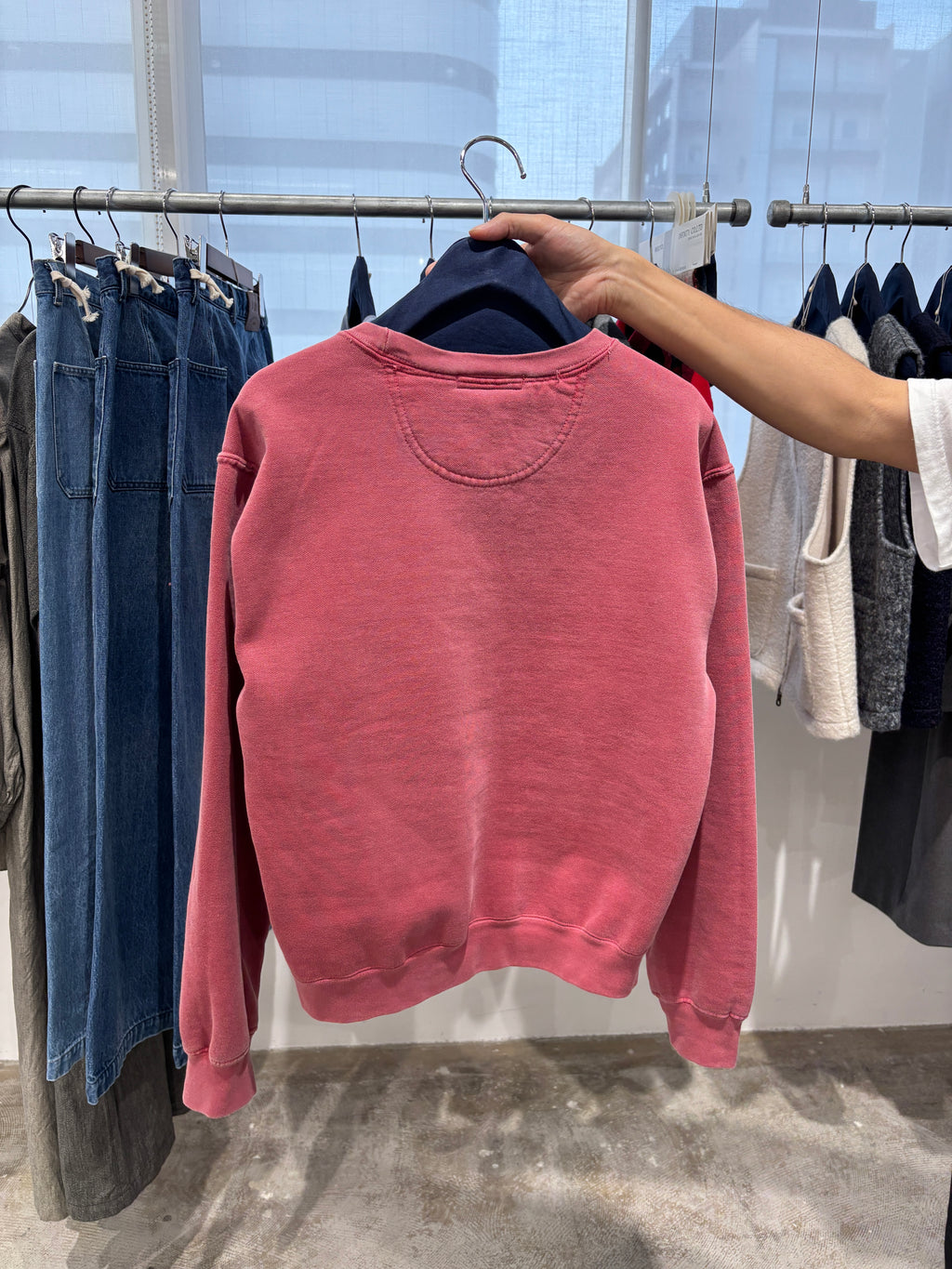 受付終了【予約⚡︎販売】裏起毛フロッキープリントスウェット／8651006／LE MÉLANGE／2026 AW #2