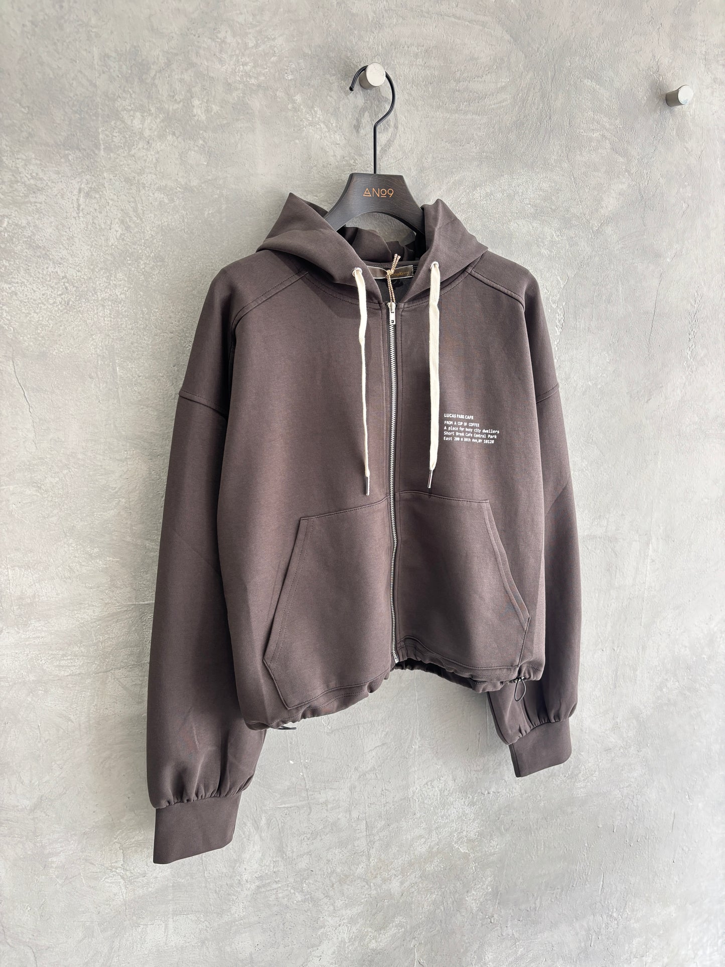 ジップアップパーカー／Anna Kerry