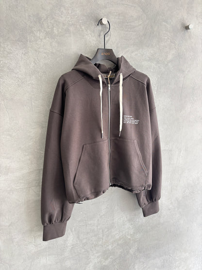 ジップアップパーカー／Anna Kerry