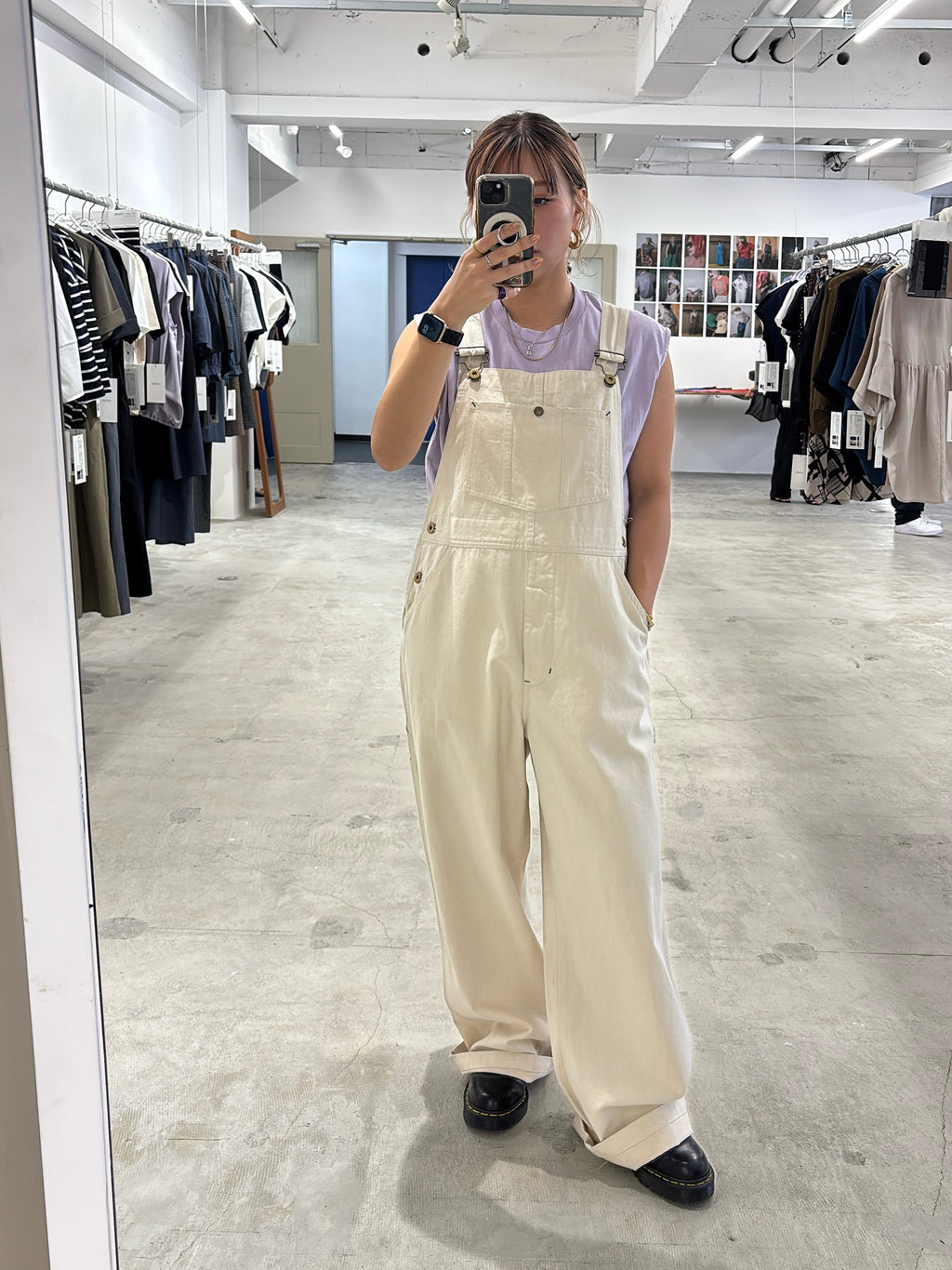 受付終了【予約販売】オーバーオール／8623502／LE MÉLANGE／2026 SS#2