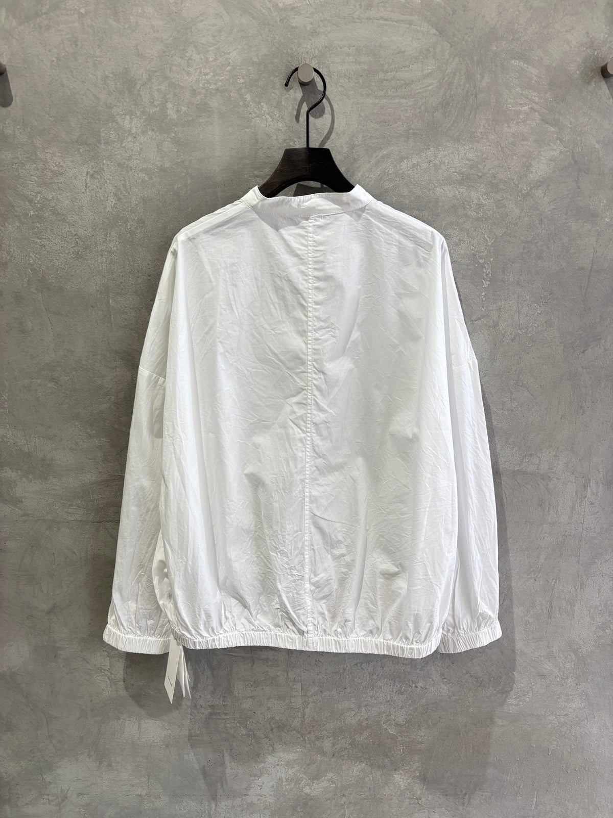 【予約販売】裾ギャザーシャツ／le vent souffle