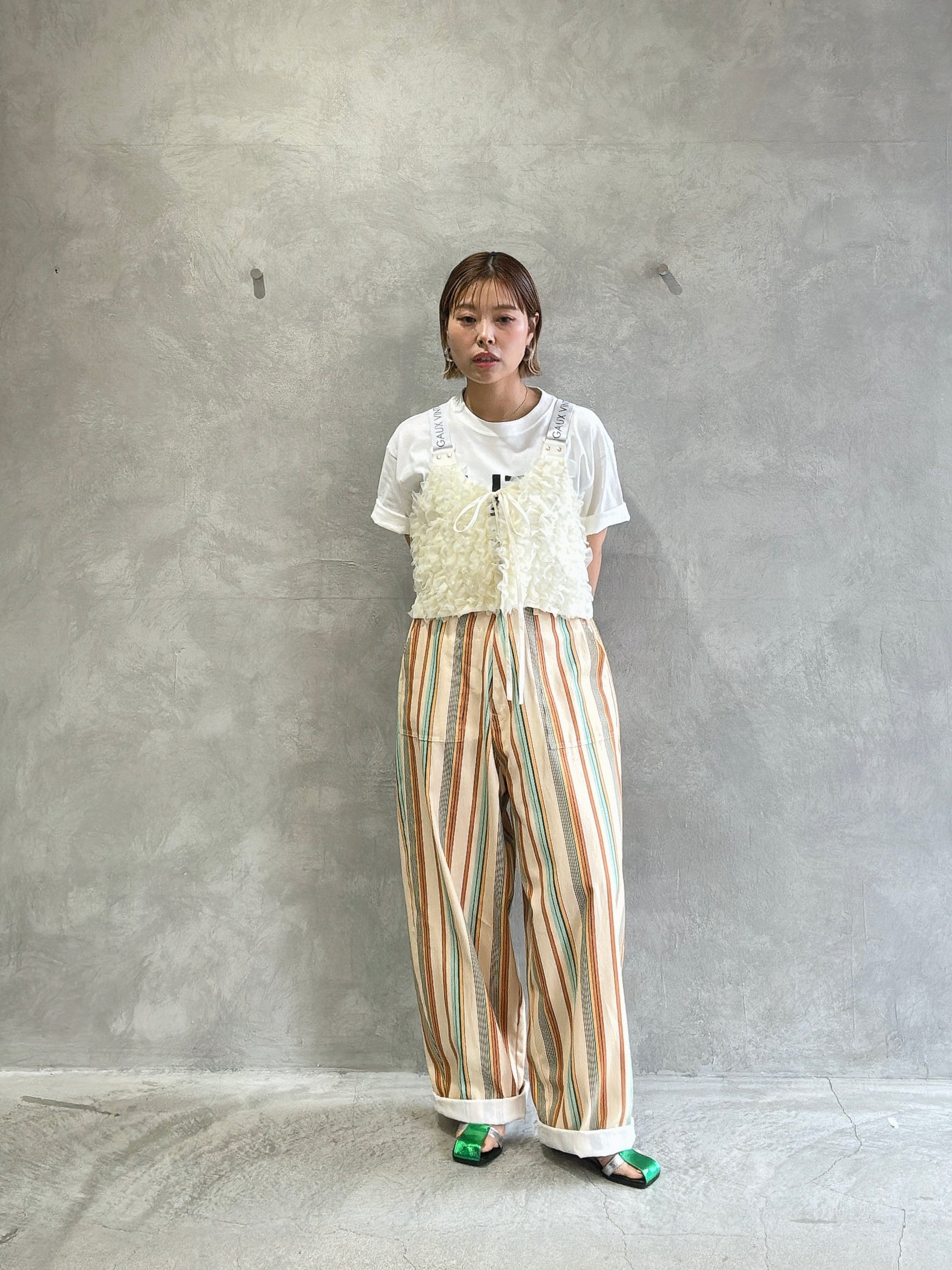 フリルショートビスチェ／AC-26060-S／MARGAUX VINTAGE／2026 SS#2