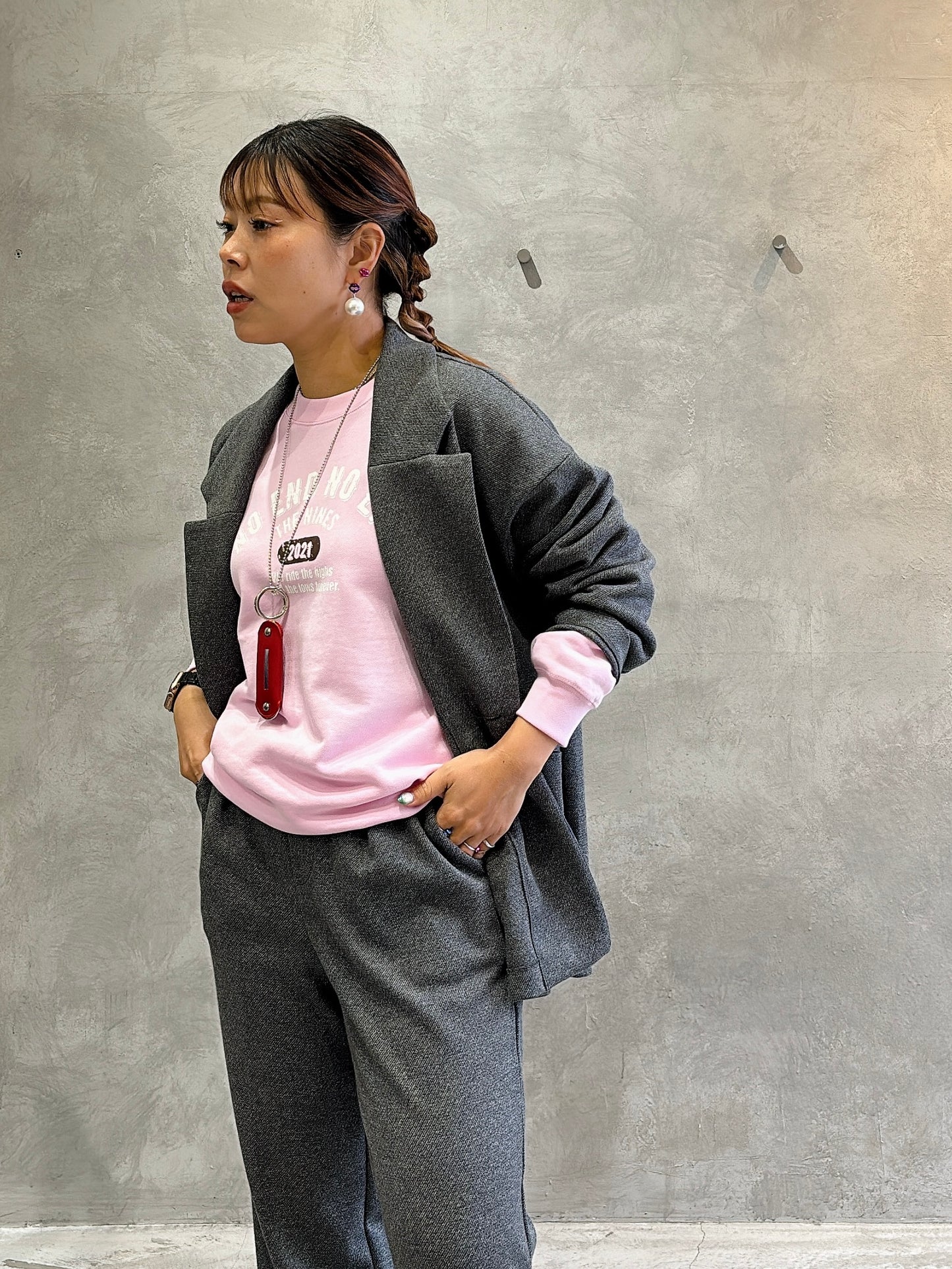 ロングテーラージャケット／LE MÉLANGE