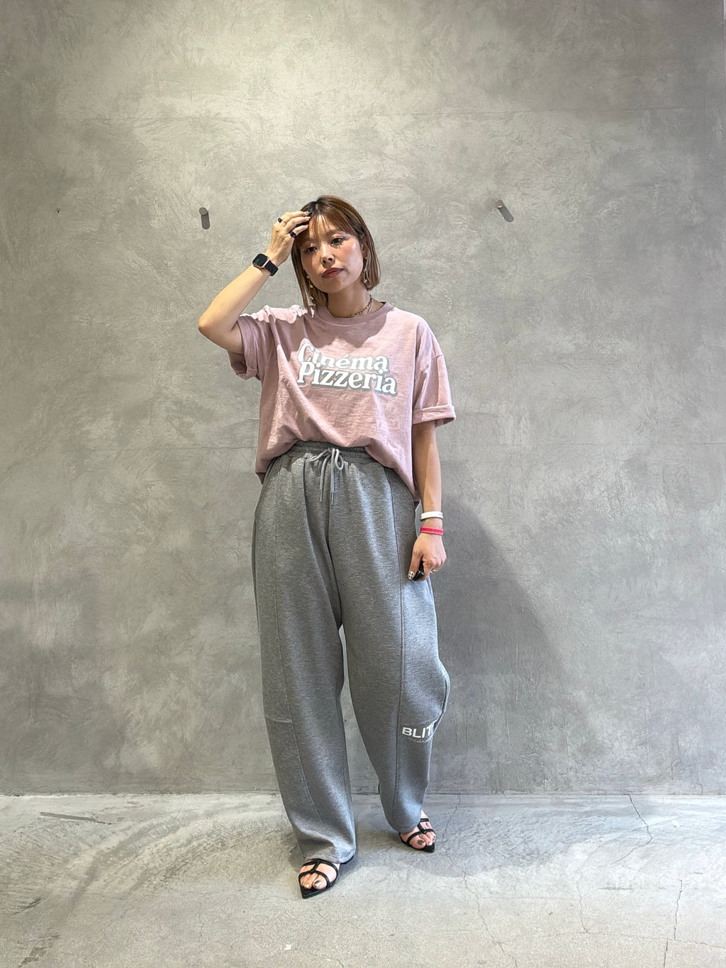 受付終了【予約販売】Cinema Pizzeria スラブTシャツ／ING