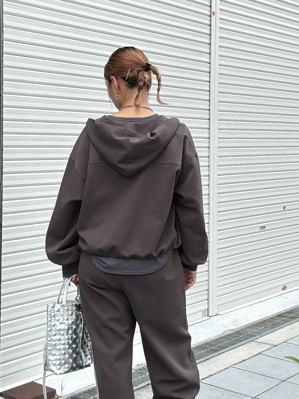 ジップアップパーカー／Anna Kerry