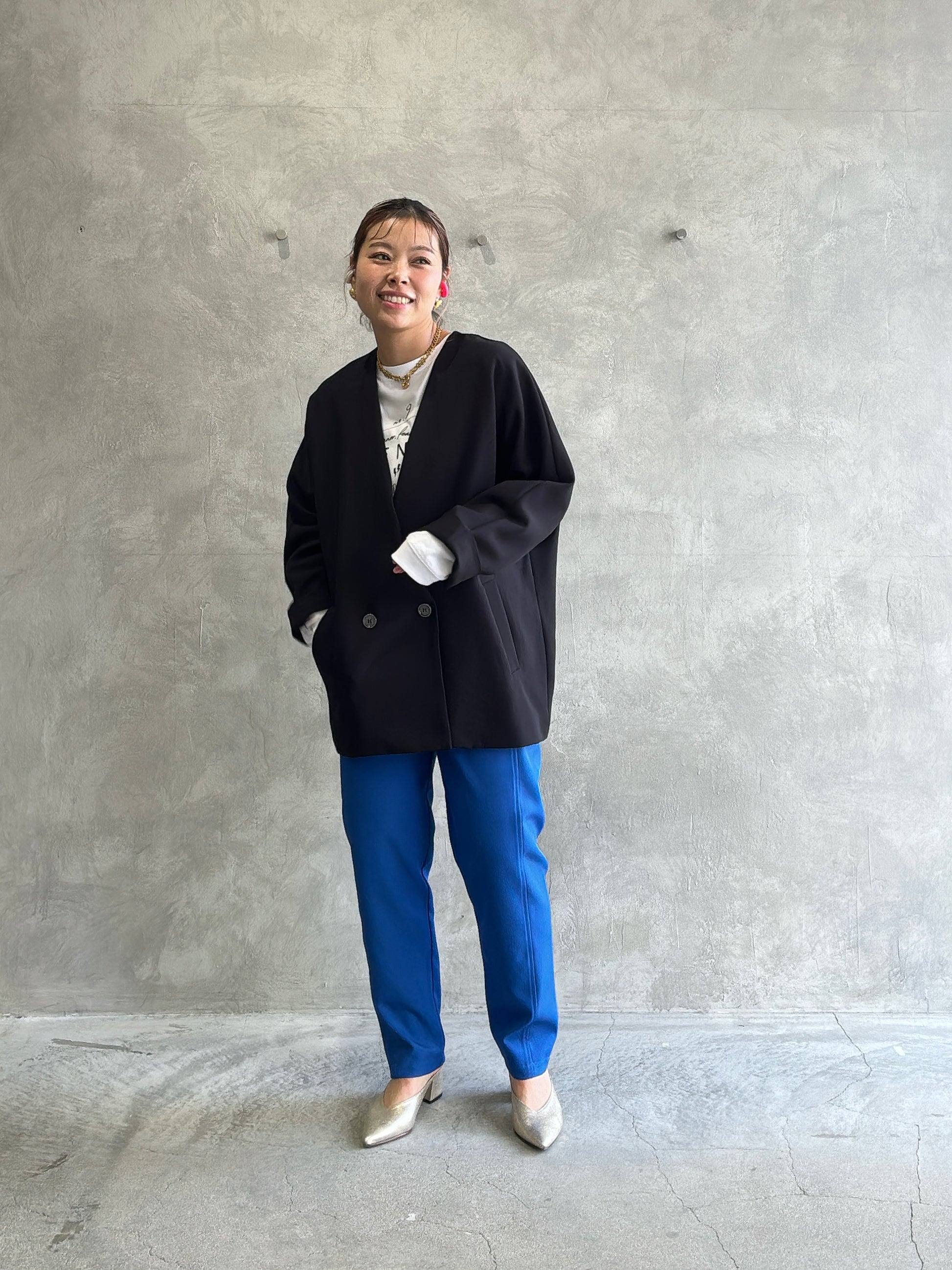 ★ゆったりドルマンジャケット／Anna Kerry