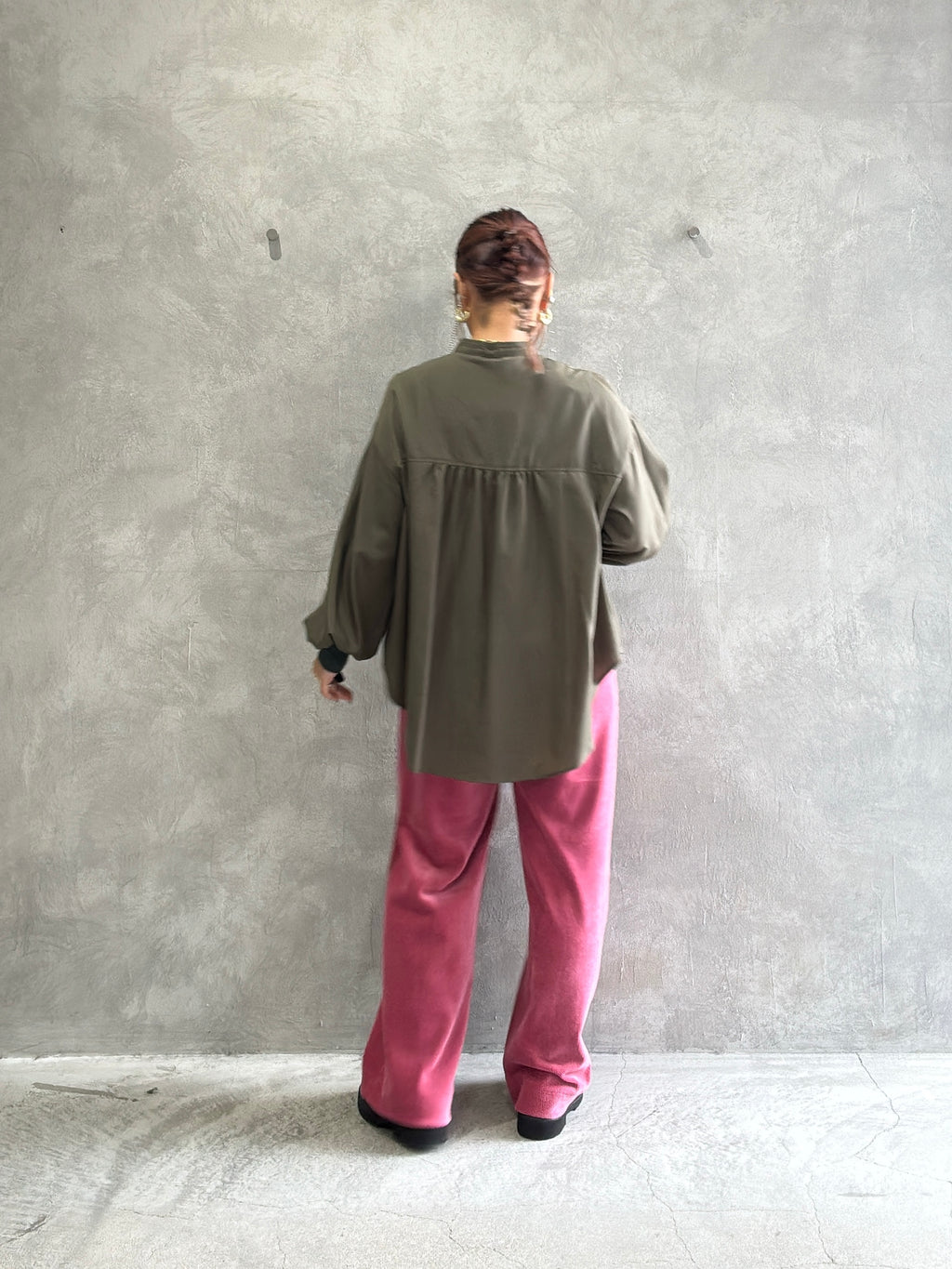 タックフレアーブラウス／trois