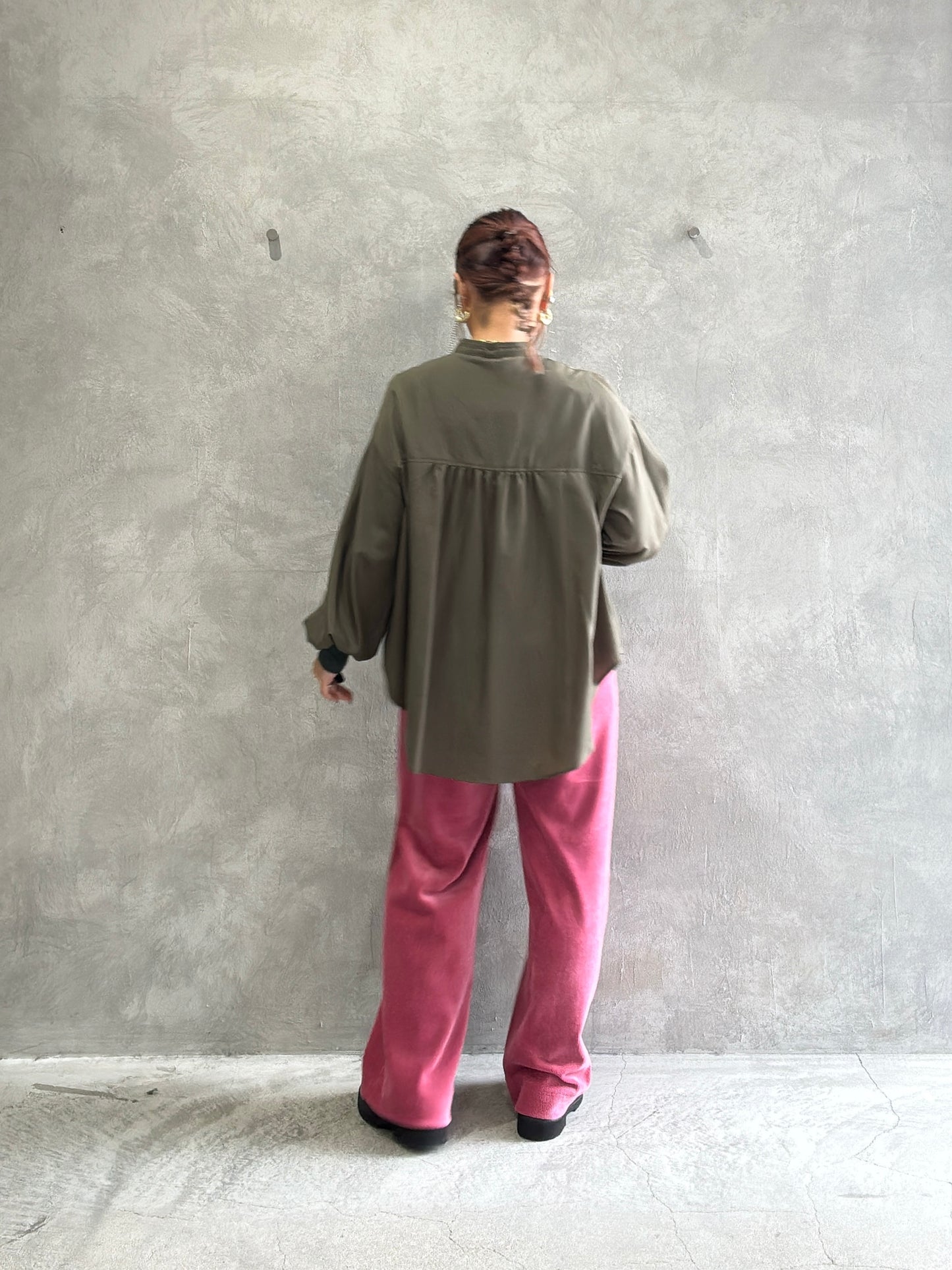 タックフレアーブラウス／trois