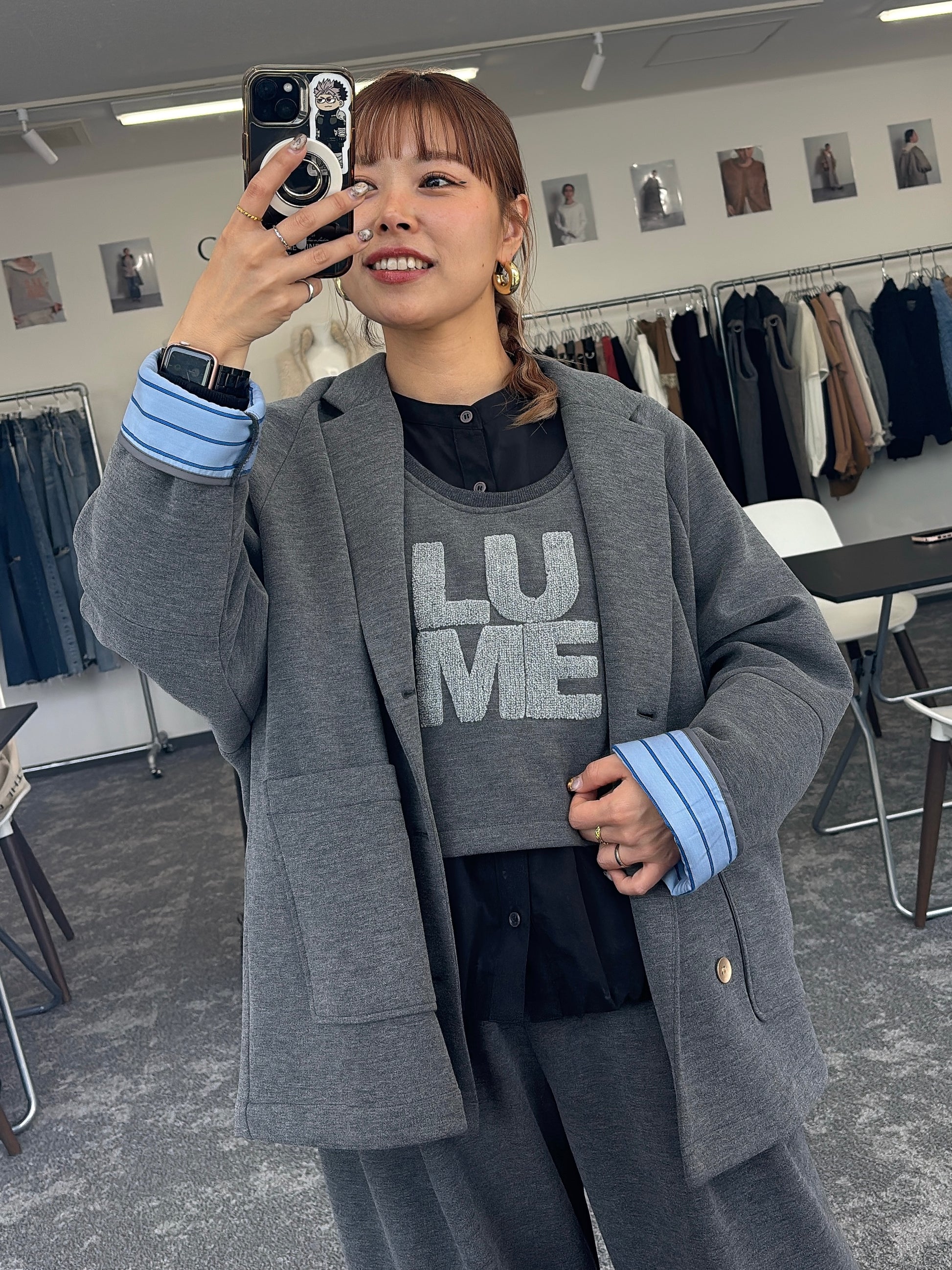 【予約⚡︎販売】サイドリブフリースベスト／604512／CYAN tokyo／2026 AW#1