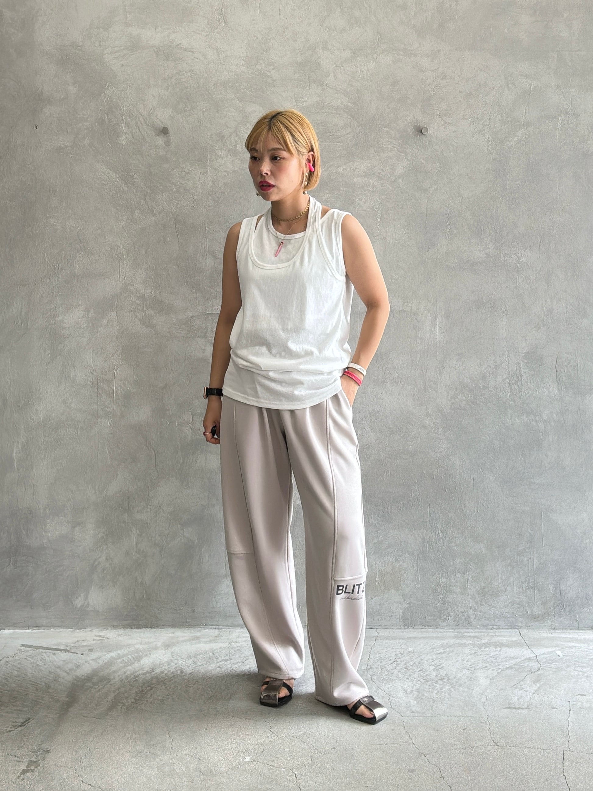 レイヤードタンクトップ／ANNA KERRY