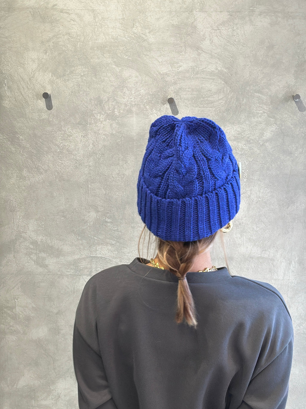 ゆるフィットニットキャップ